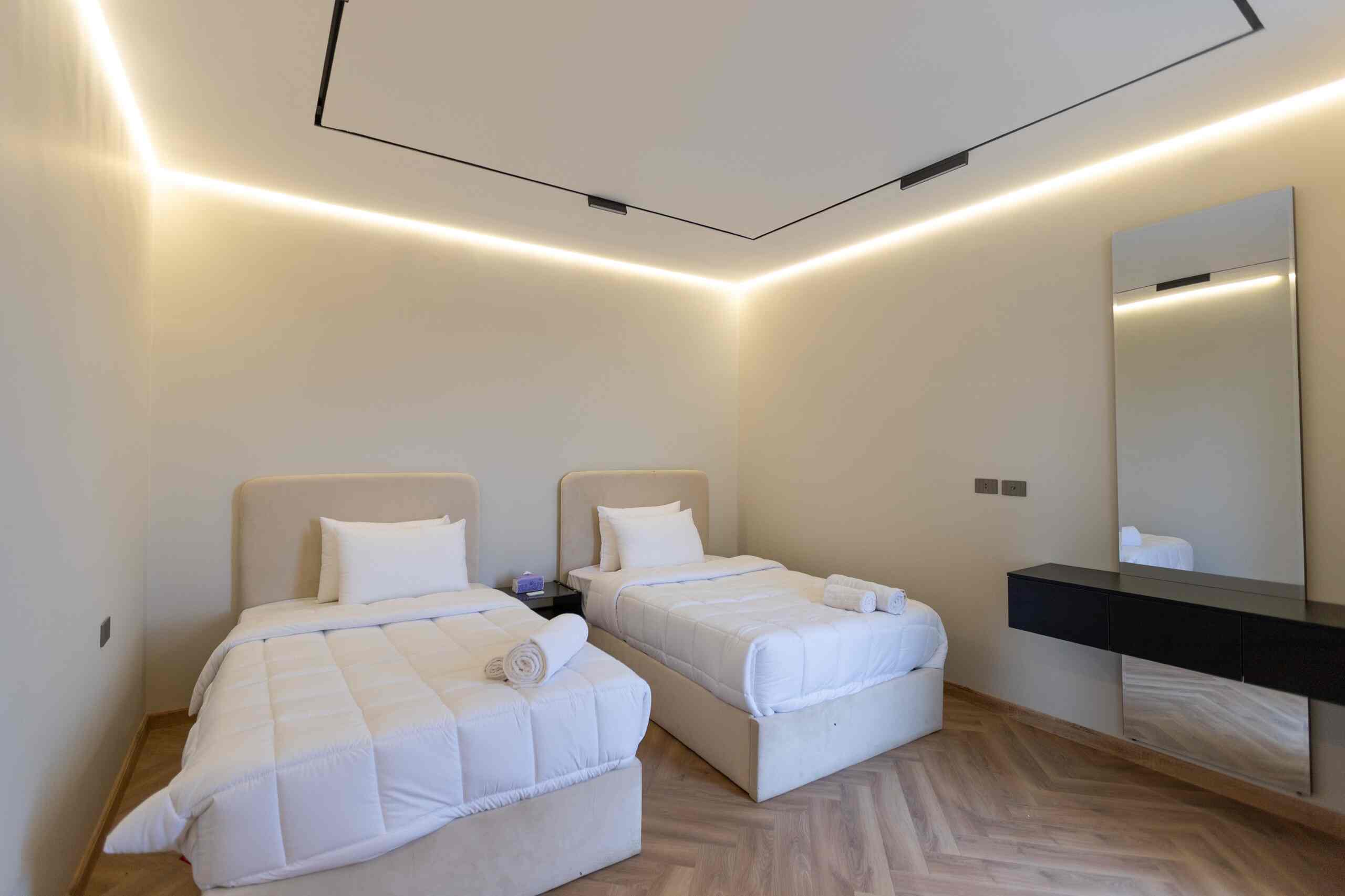 Stunning 3-Bdr Apt With Side Pool View|Silver Palm — Bedroom 3 in New Cairo , Cairo, Egypt