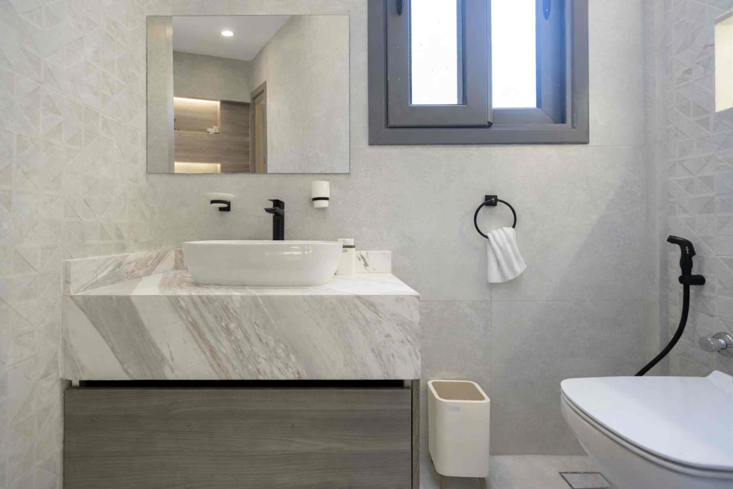Stunning 3-Bdr Apt With Side Pool View|Silver Palm — Half Bathroom 1 in New Cairo , Cairo, Egypt