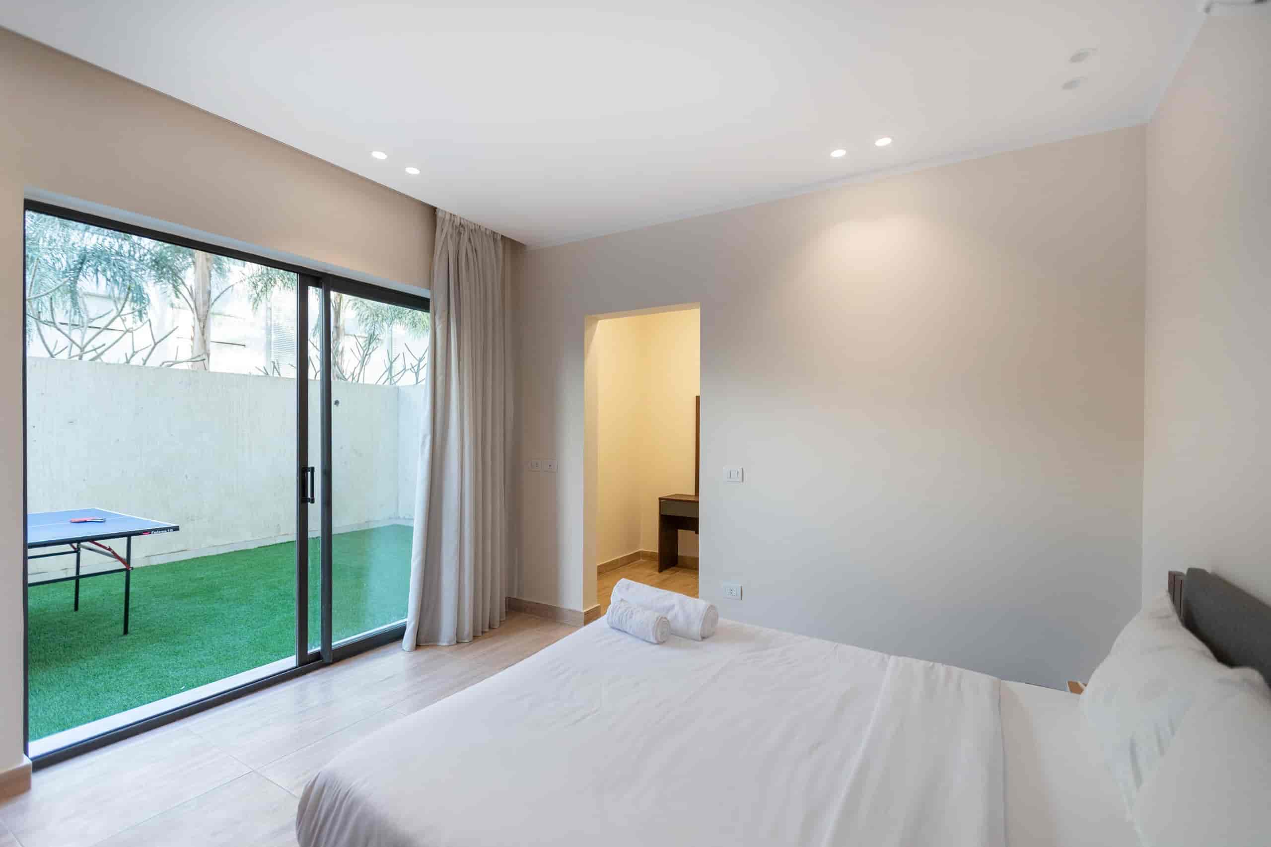 Luxury 2BR With Large Garden | Lake View Residence — Bedroom 1 in New Cairo , Cairo, Egypt — photo 2