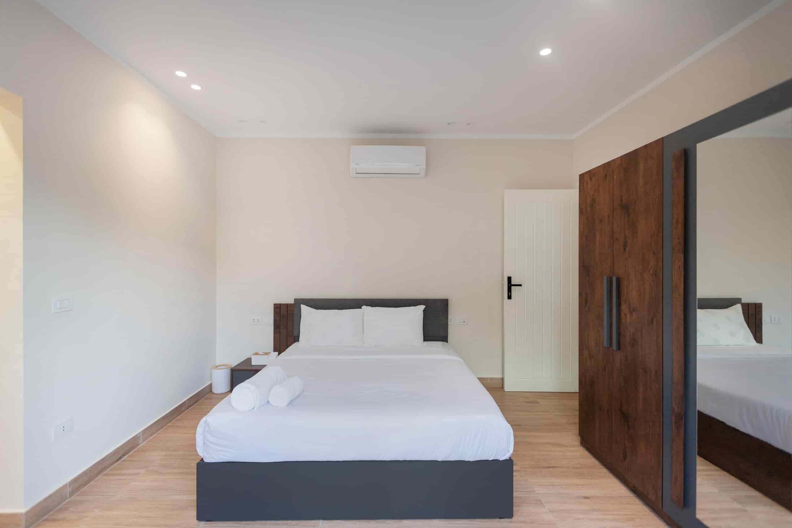 Luxury 2BR With Large Garden | Lake View Residence — Bedroom 1 in New Cairo , Cairo, Egypt — photo 3
