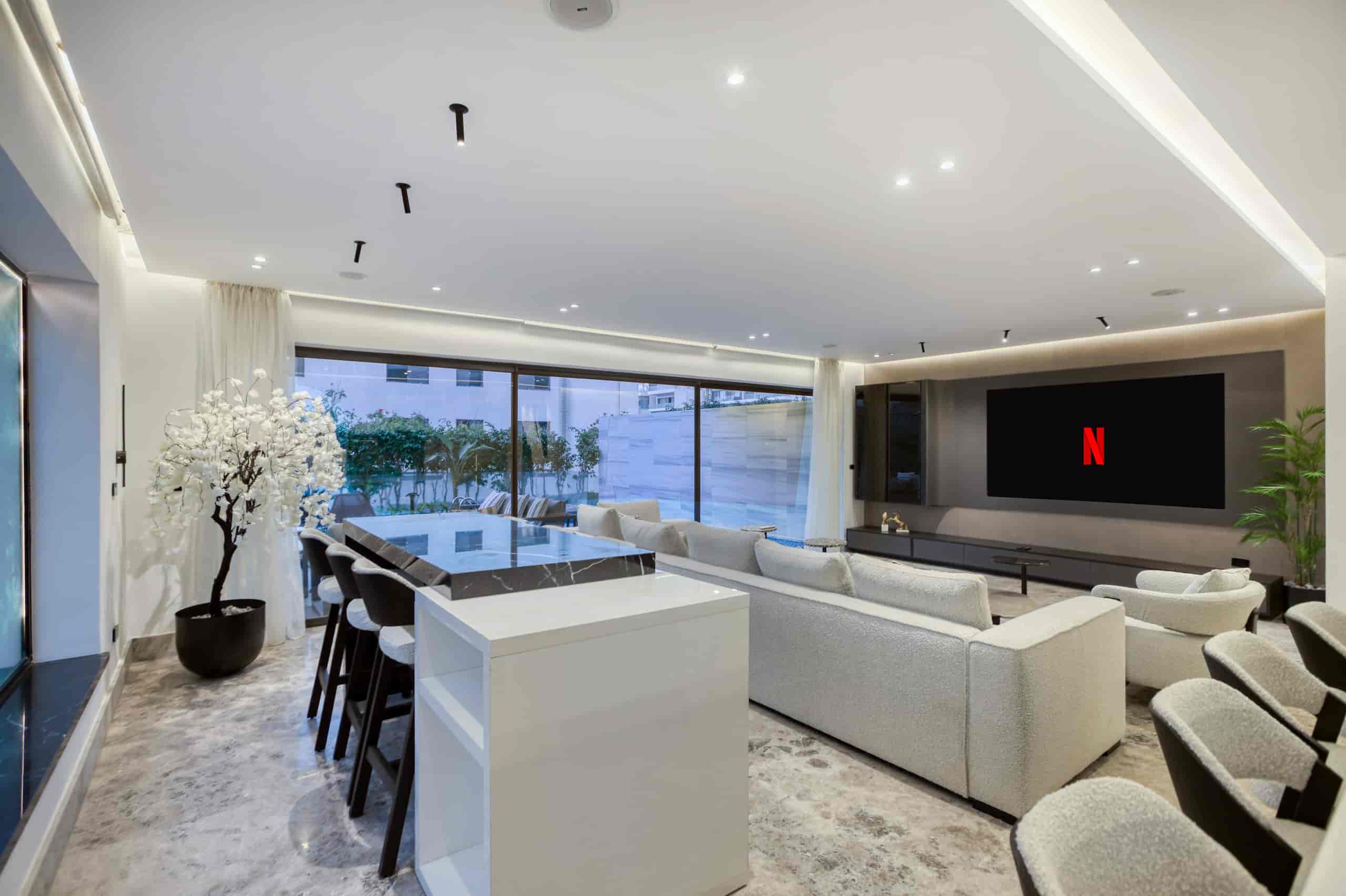 Elite Duplex | Private Pool | Lake View Residence — Living Room in Second New Cairo , Cairo Governorate, Egypt, Egypt — photo 2