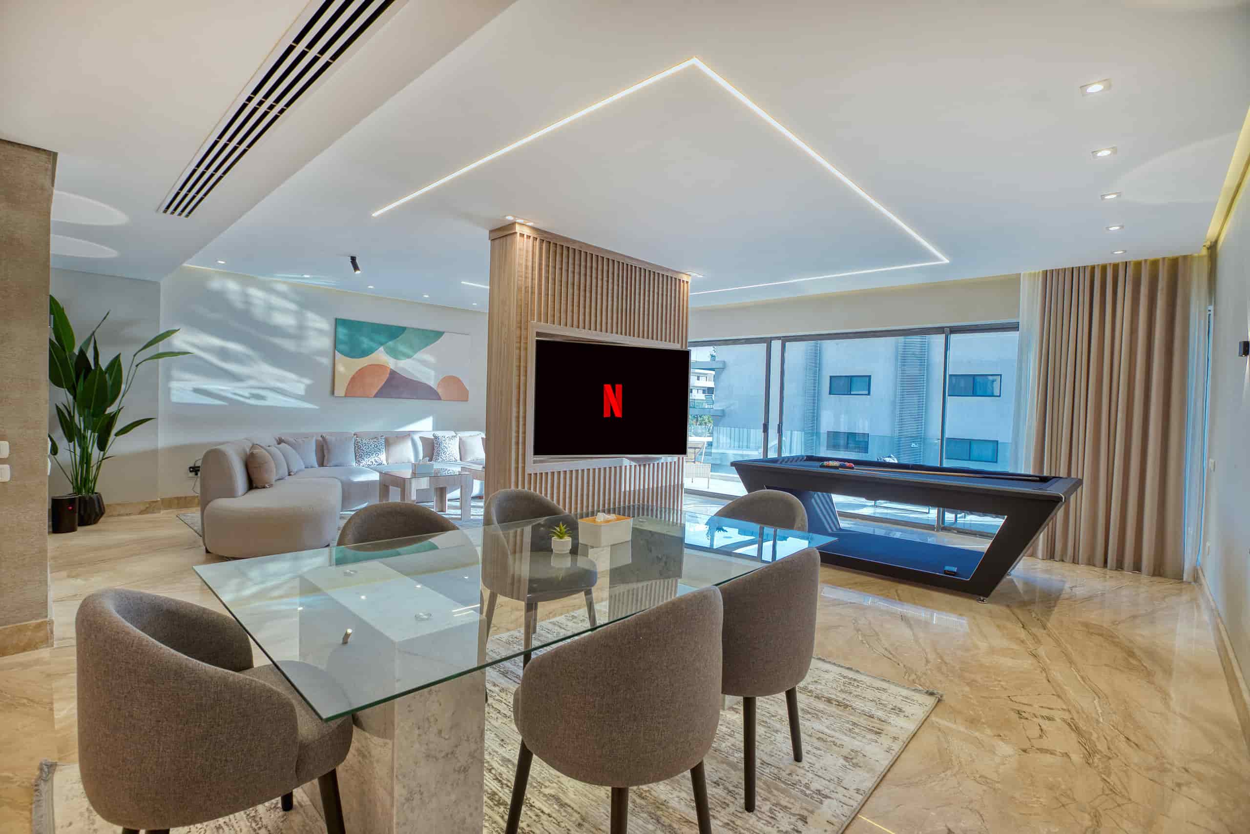Best View | 3-Master Suites | Lake View Residence — Dining Area in New Cairo , Cairo, Egypt