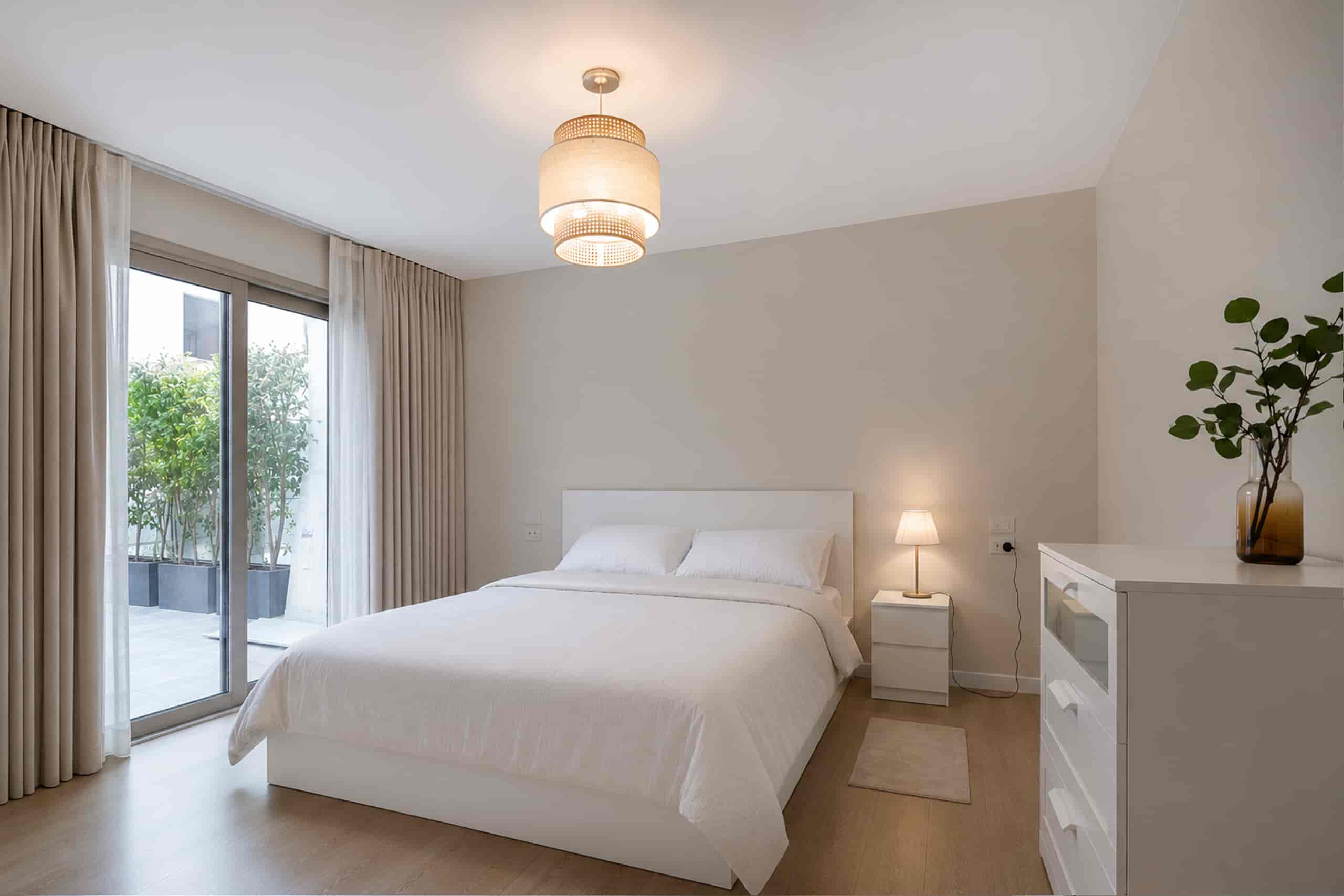 Luxury 2BR Garden Apartment | New Cairo | Near AUC — Bedroom 1 in New Cairo , Cairo, Egypt