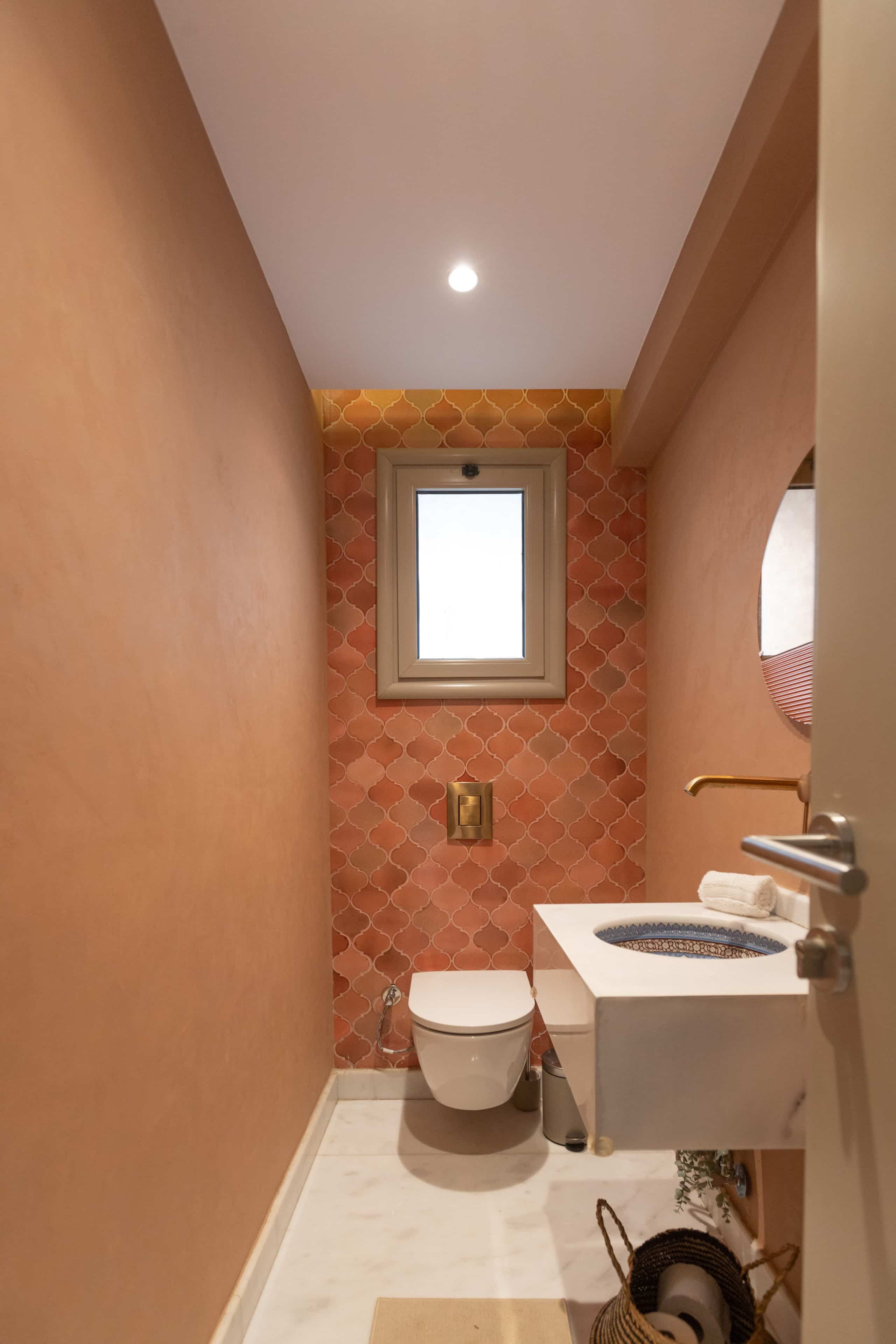 Luxury 2BR Garden Apartment | New Cairo | Near AUC — Half Bathroom 1 in New Cairo , Cairo, Egypt