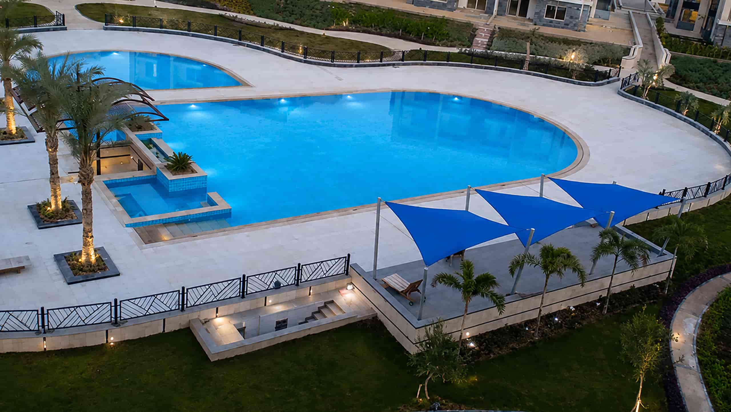 Luxury 2BR Garden Apartment | New Cairo | Near AUC — Pool in New Cairo , Cairo, Egypt — photo 2