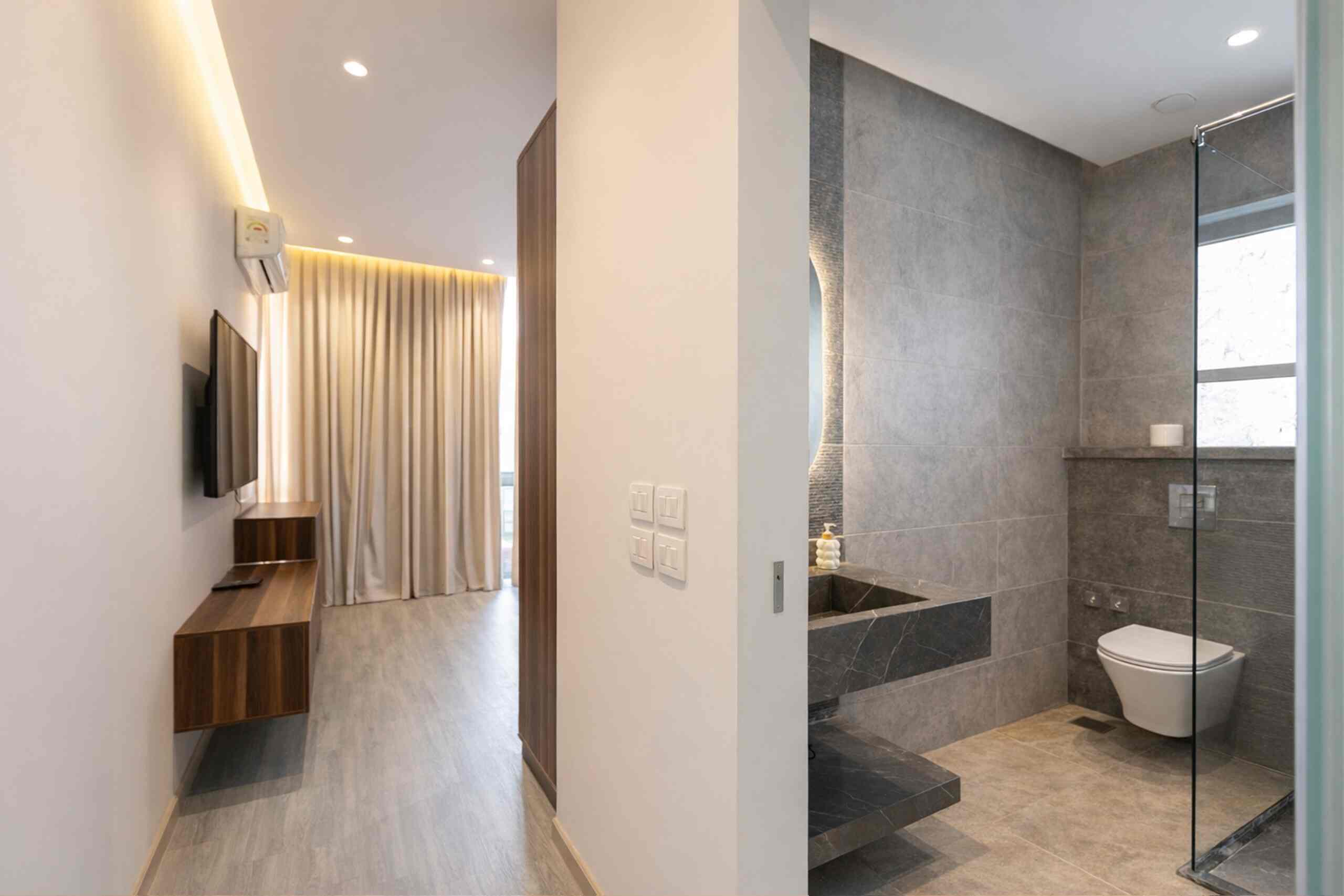 Spacious & Chic 2BR Haven in Lake View Residence — Bedroom 1 in New Cairo , Cairo, Egypt — photo 3