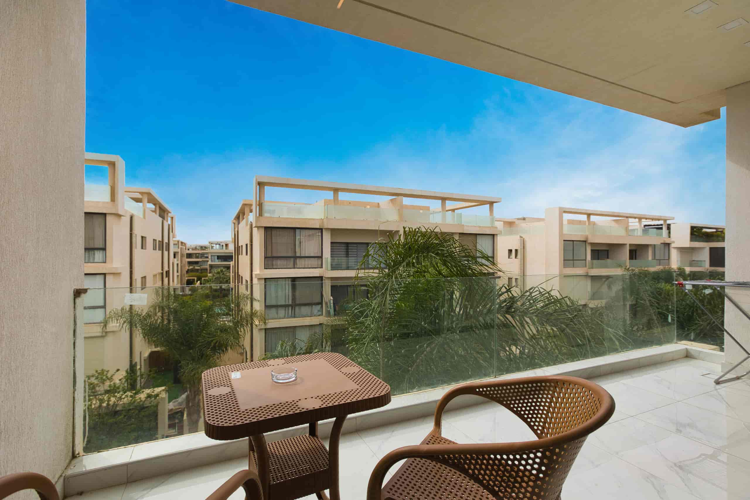 Spacious & Chic 2BR Haven in Lake View Residence — Balcony in New Cairo , Cairo, Egypt