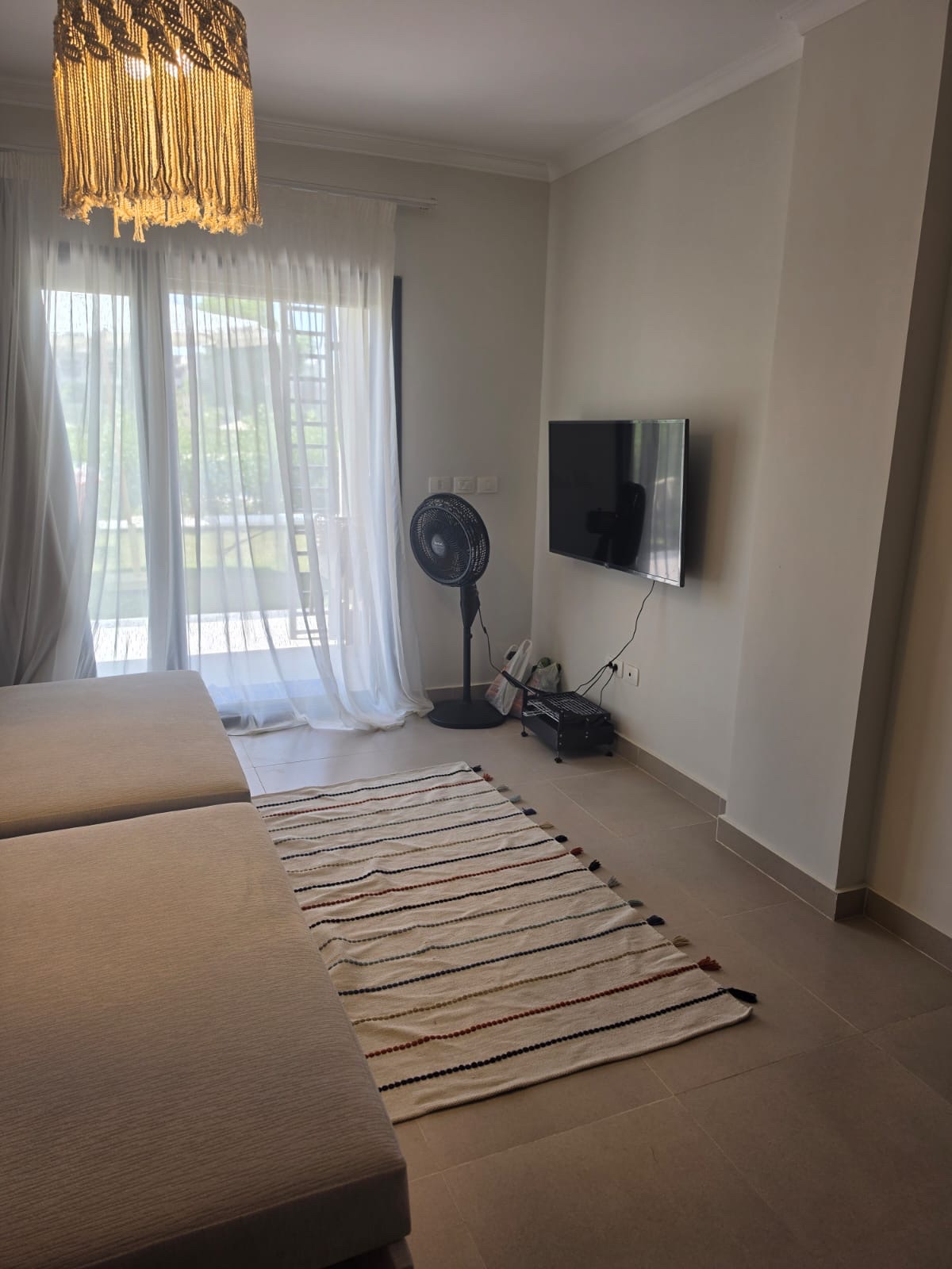 2-BDR with Garden + Sofa Bed @ GAIA, Ras Elhekma — Living Room in GAIA | Ras Elhekma | North Coast, Egypt — photo 2
