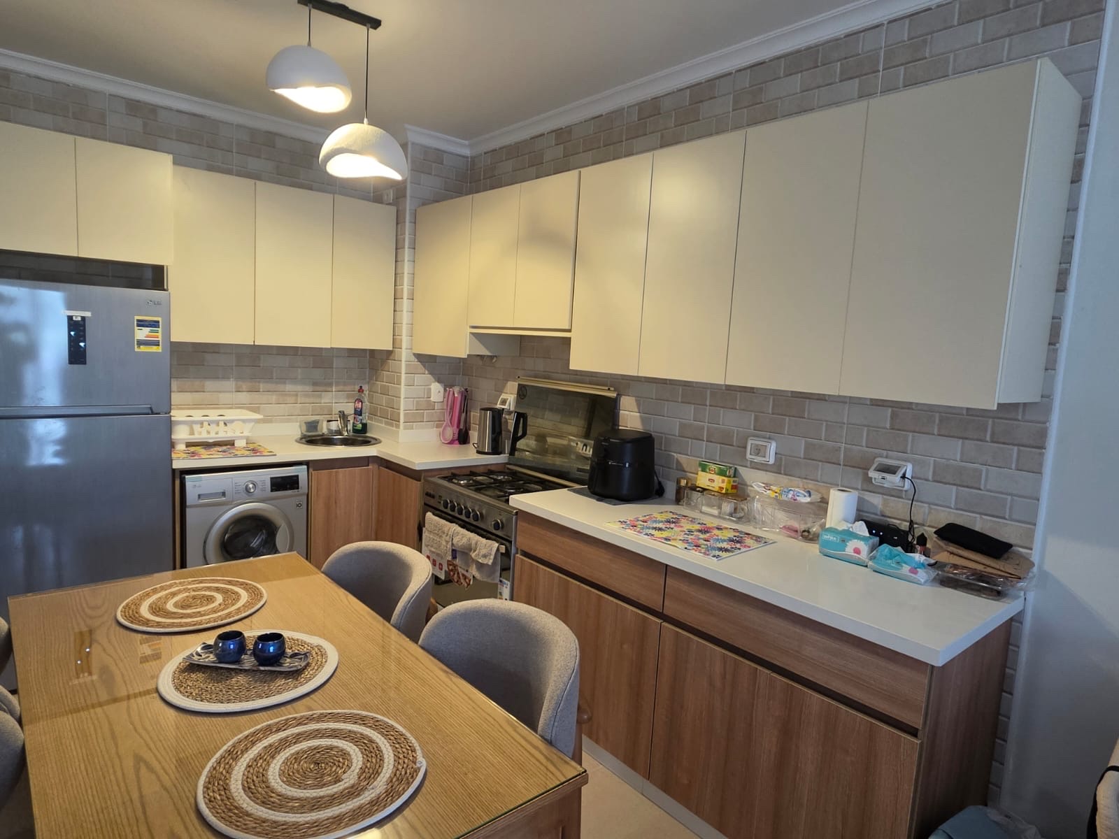 2-BDR with Garden + Sofa Bed @ GAIA, Ras Elhekma — Full Kitchen in GAIA | Ras Elhekma | North Coast, Egypt