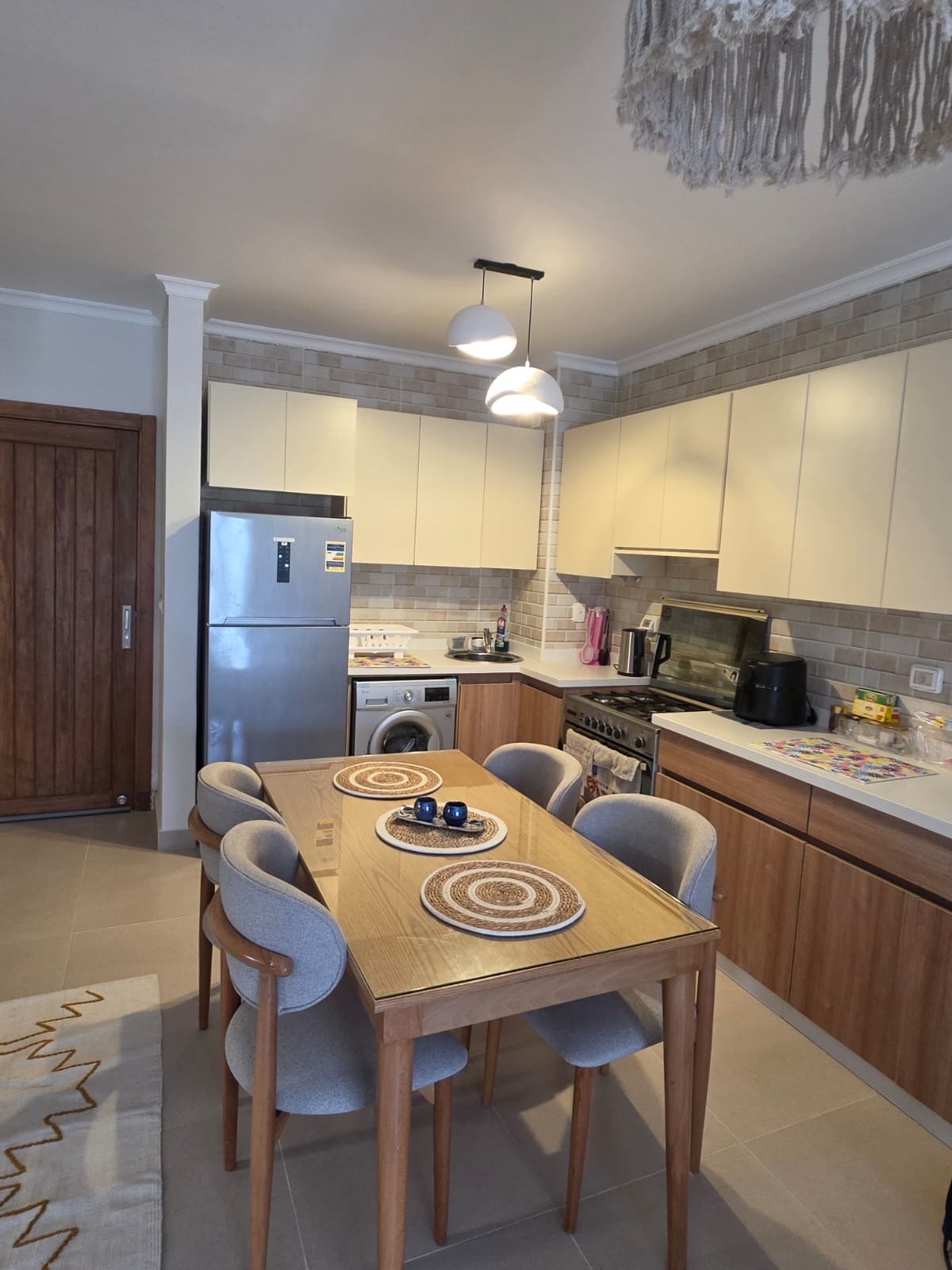2-BDR with Garden + Sofa Bed @ GAIA, Ras Elhekma — Full Kitchen in GAIA | Ras Elhekma | North Coast, Egypt — photo 2
