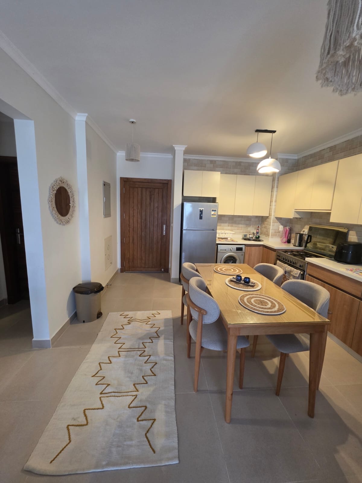 2-BDR with Garden + Sofa Bed @ GAIA, Ras Elhekma — Full Kitchen in GAIA | Ras Elhekma | North Coast, Egypt — photo 3