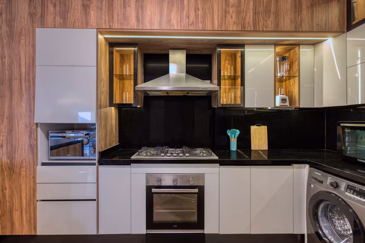 Elegant 3BR+Nanny Room | Pool View | Silver palm — Full Kitchen in New Cairo 1, Egypt — photo 3