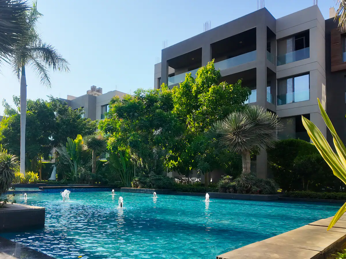 Elegant 3BR+Nanny Room | Pool View | Silver palm — Exterior in New Cairo 1, Egypt — photo 2