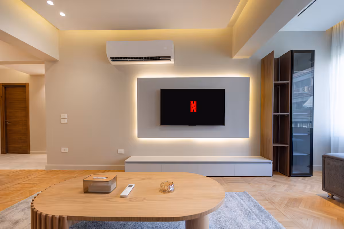 Elegant 2-BR Apartment in Almaza | Near City Stars — Living Room in Almaza , Near City Stars, Egypt — photo 3