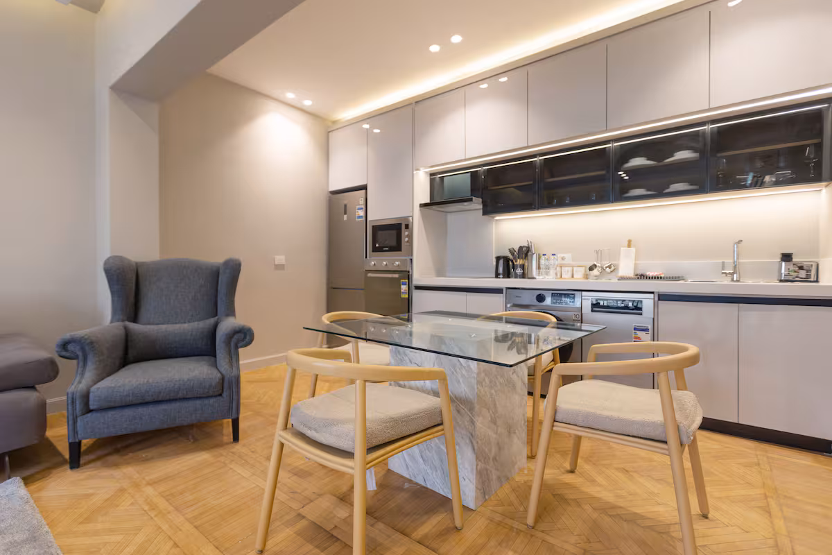 Elegant 2-BR Apartment in Almaza | Near City Stars — Dining Area in Almaza , Near City Stars, Egypt