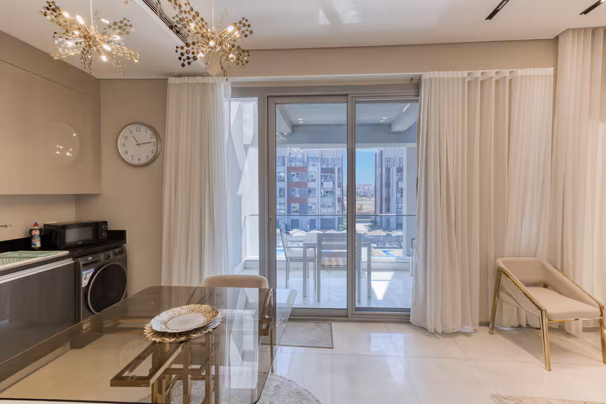 JW Marriott Executive Suite | Pool & Balcony Bliss — Dining Area in New Cairo, Cairo Governorate, Egypt, Egypt