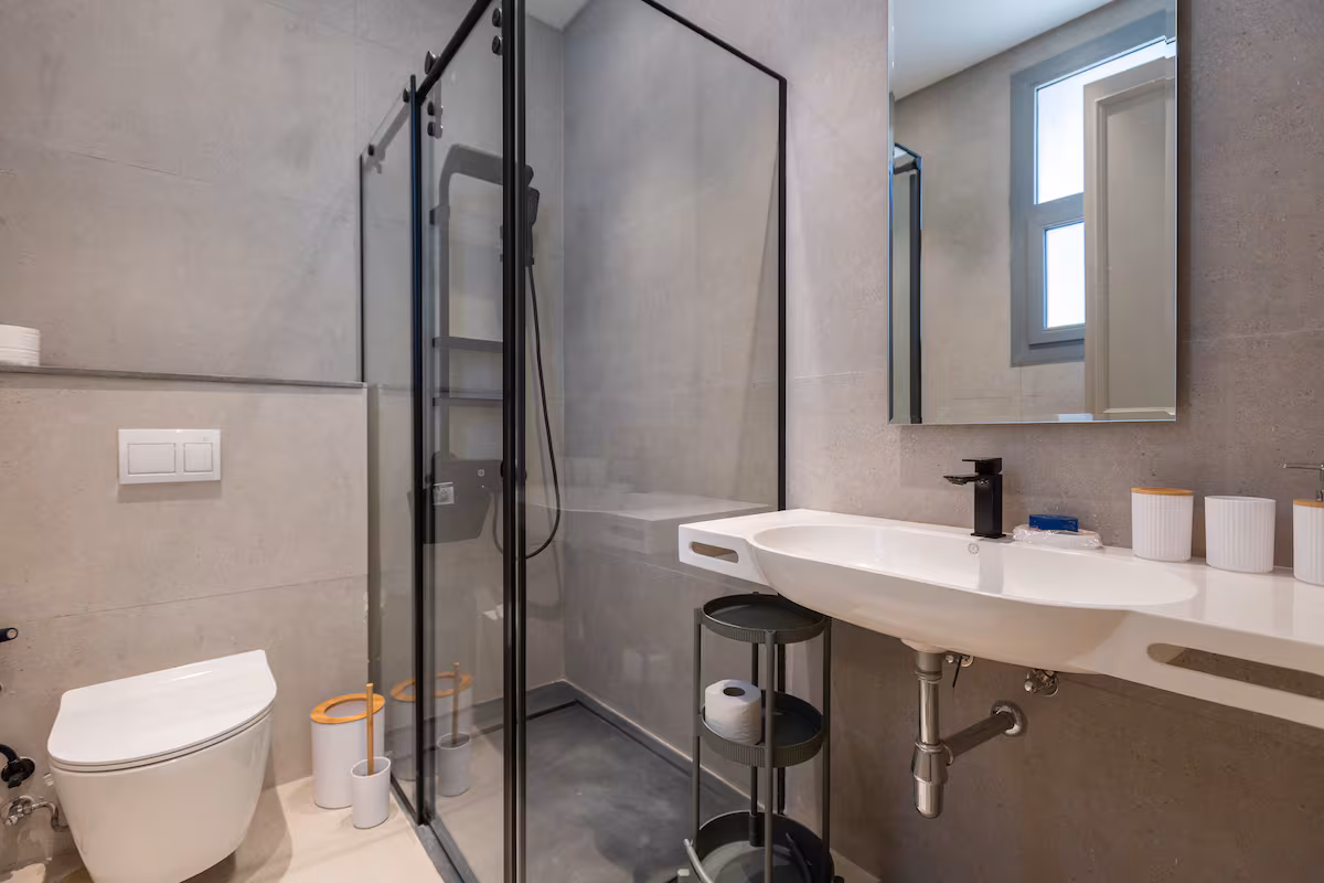 JW Marriott Executive Suite | Pool & Balcony Bliss — Full bathroom 1 in New Cairo, Cairo Governorate, Egypt, Egypt