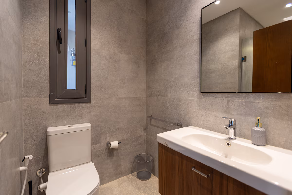 Silver Palm New cairo Luxury 3BR | Pool view — Full bathroom 2 in New Cairo, Cairo Governorate, Egypt, Egypt