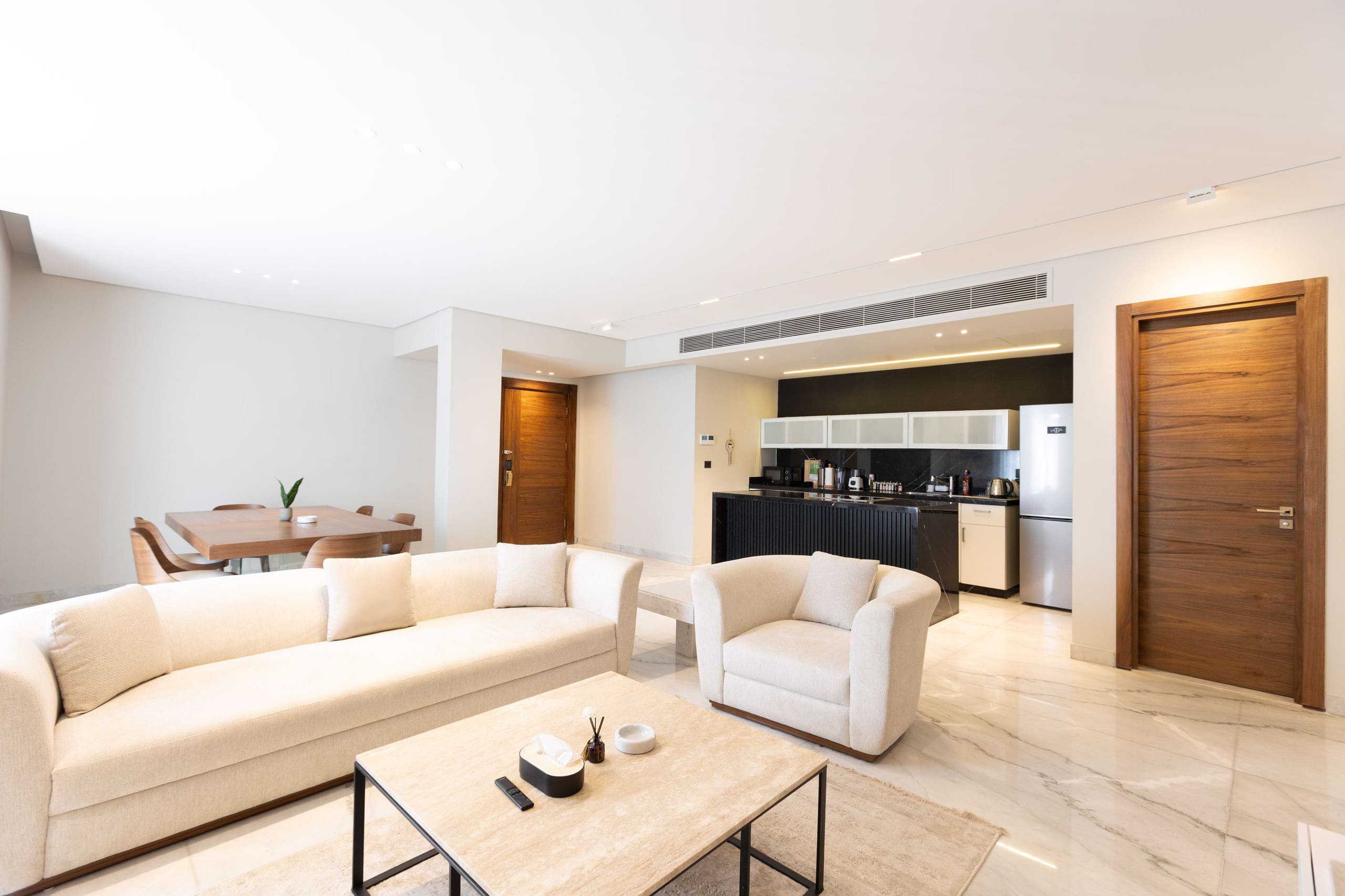 Charming 2BR Apartment in new cairo | Silverpalm — Living Room in New Cairo , Cairo, Egypt — photo 3