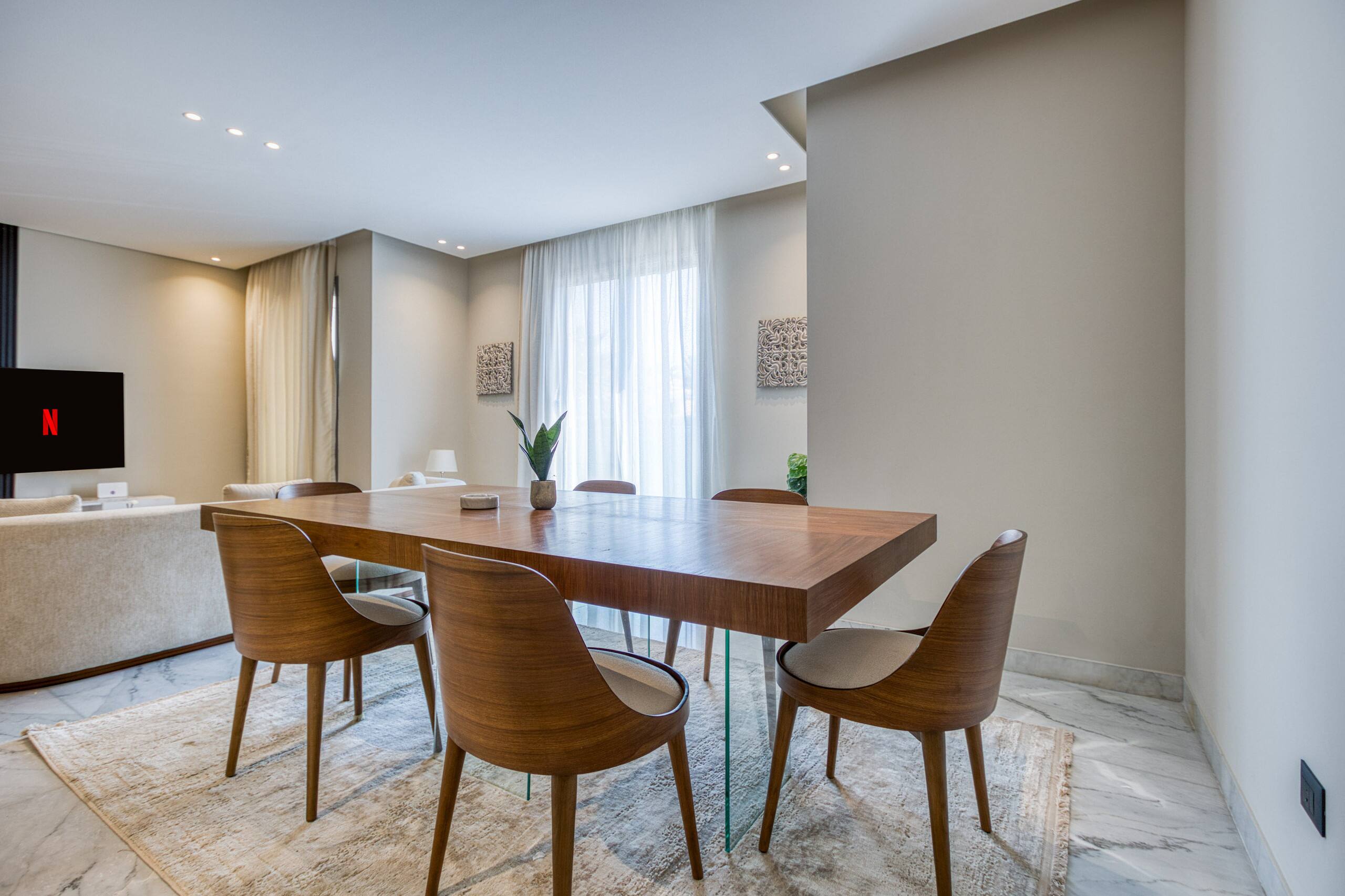 Charming 2BR Apartment in new cairo | Silverpalm — Dining Area in New Cairo , Cairo, Egypt — photo 2