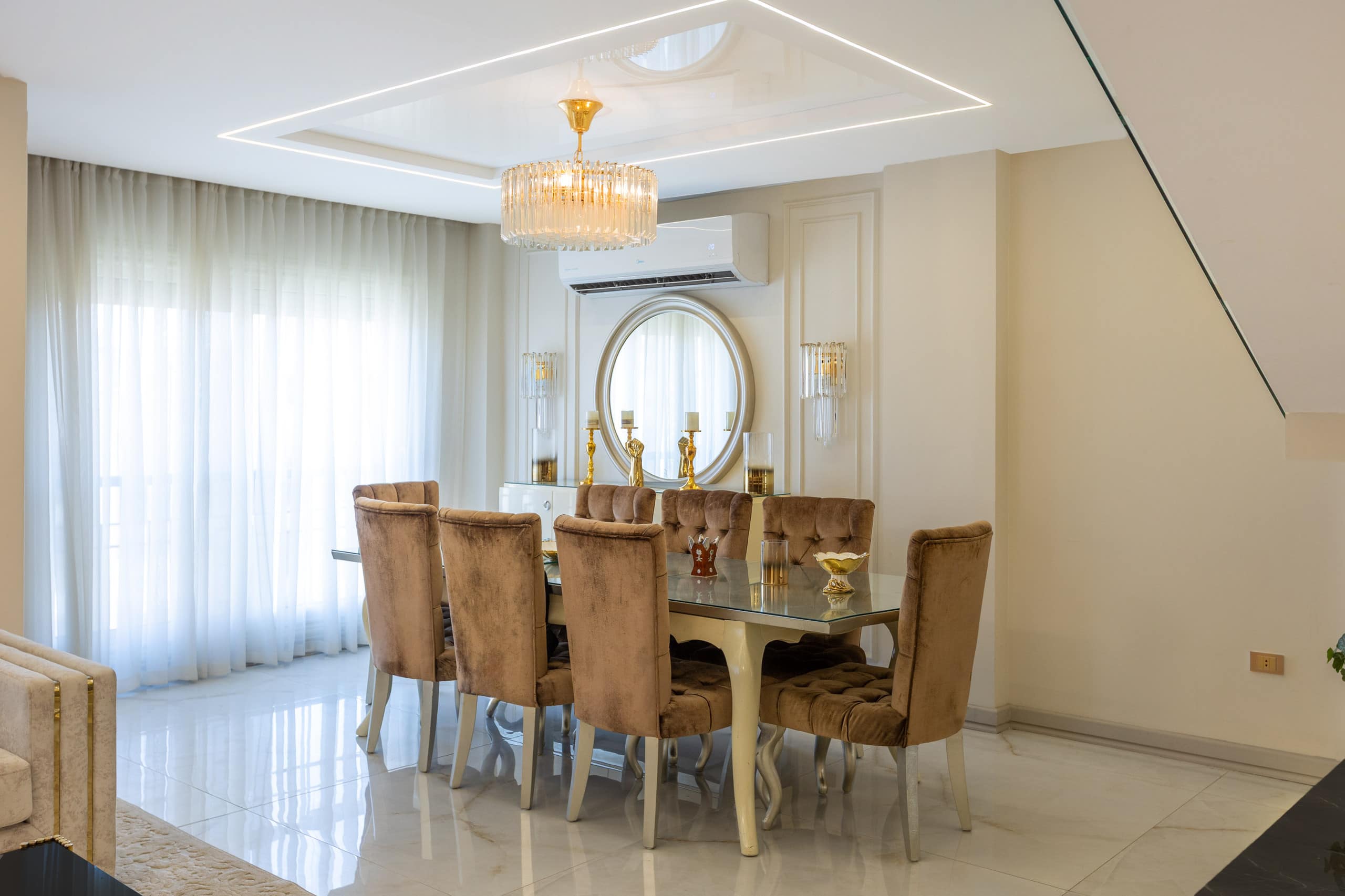 Spectacular Penthouse in Stones Compound — Dining Area in New Cairo , Cairo, Egypt — photo 2
