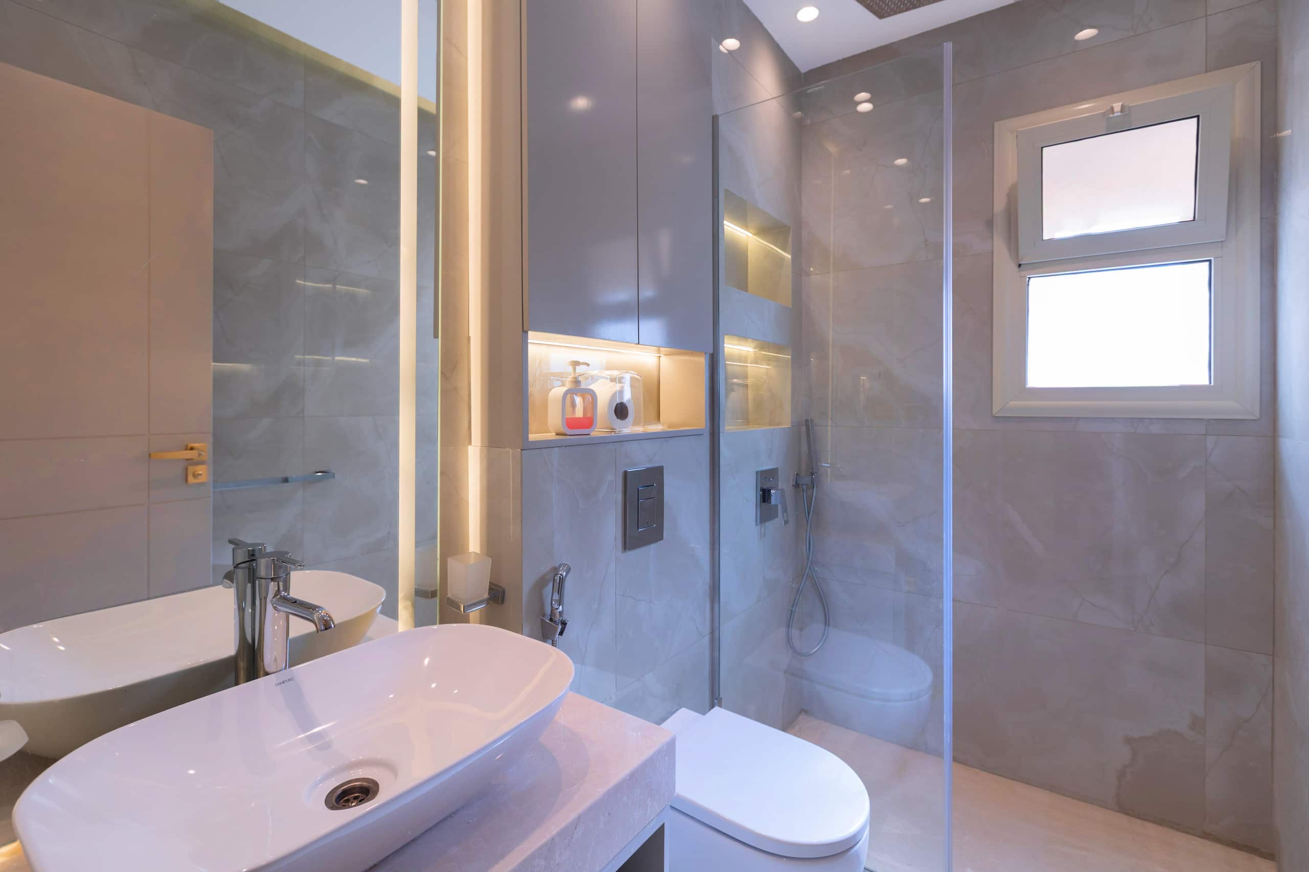 Spectacular Penthouse in Stones Compound — Full bathroom 1 in New Cairo , Cairo, Egypt