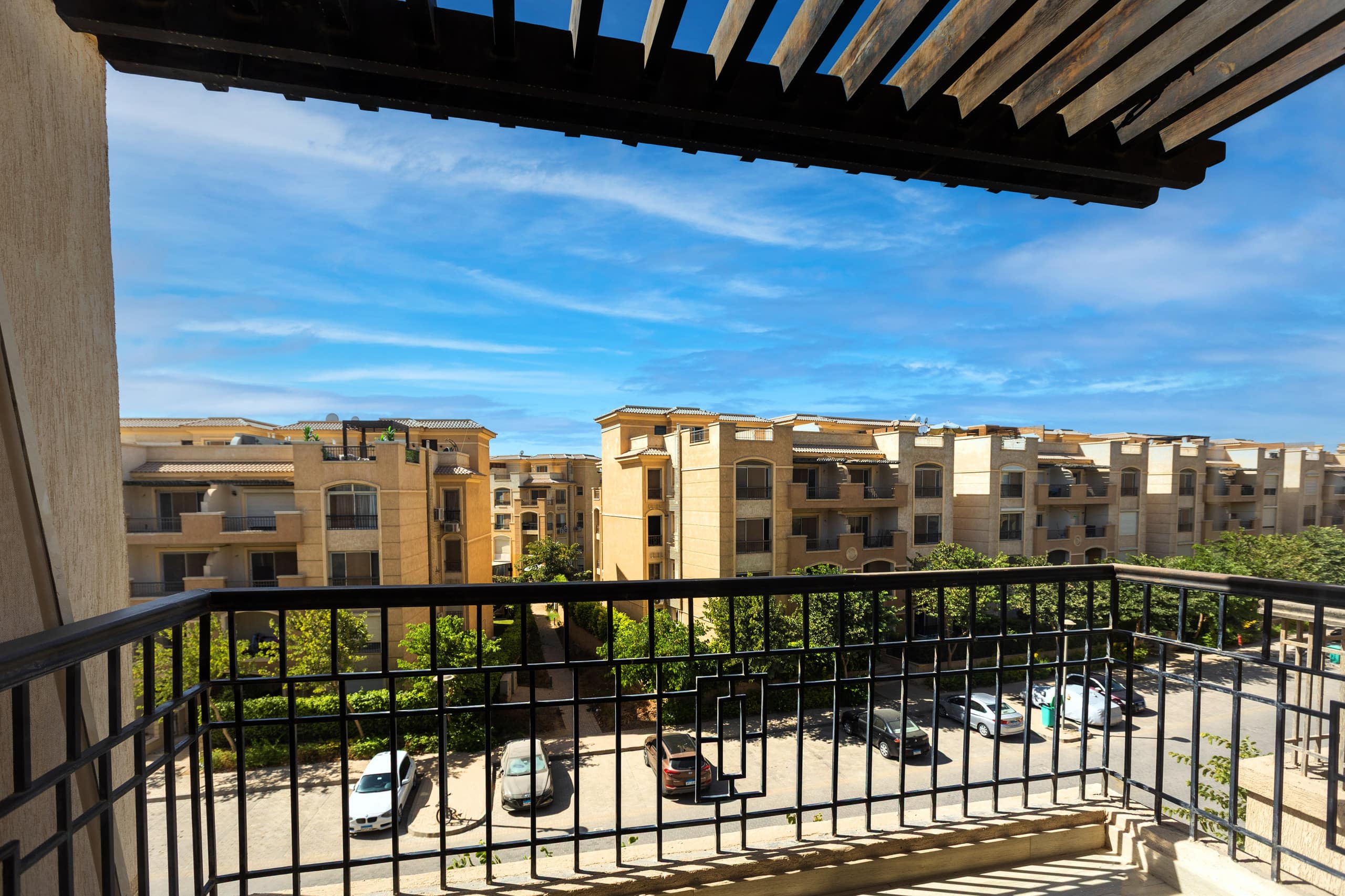 Spectacular Penthouse in Stones Compound — Balcony in New Cairo , Cairo, Egypt