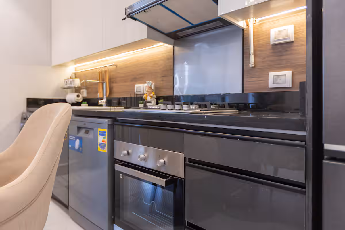 Best View in Town |Suite at JW Marriott Residences — Full Kitchen in First New Cairo, Egypt