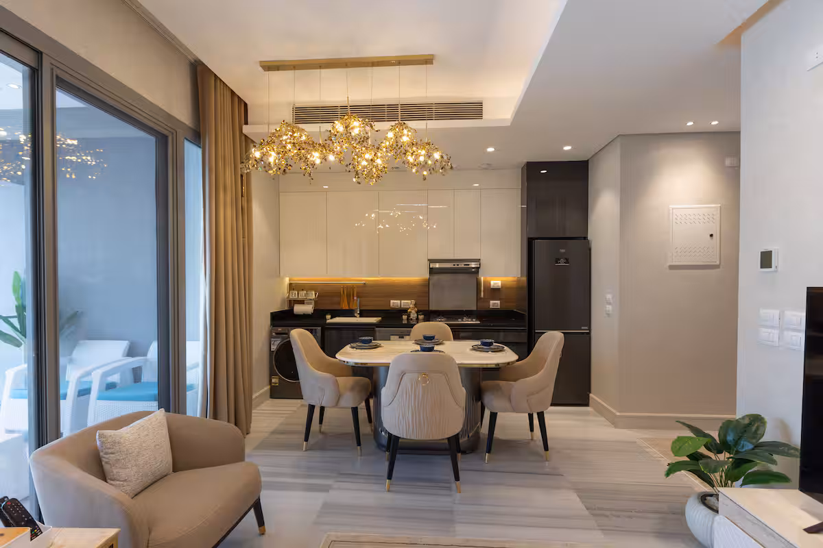 Best View in Town |Suite at JW Marriott Residences — Dining Area in First New Cairo, Egypt — photo 2