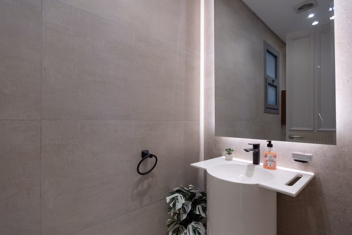 Best View in Town |Suite at JW Marriott Residences — Half Bathroom 1 in First New Cairo, Egypt