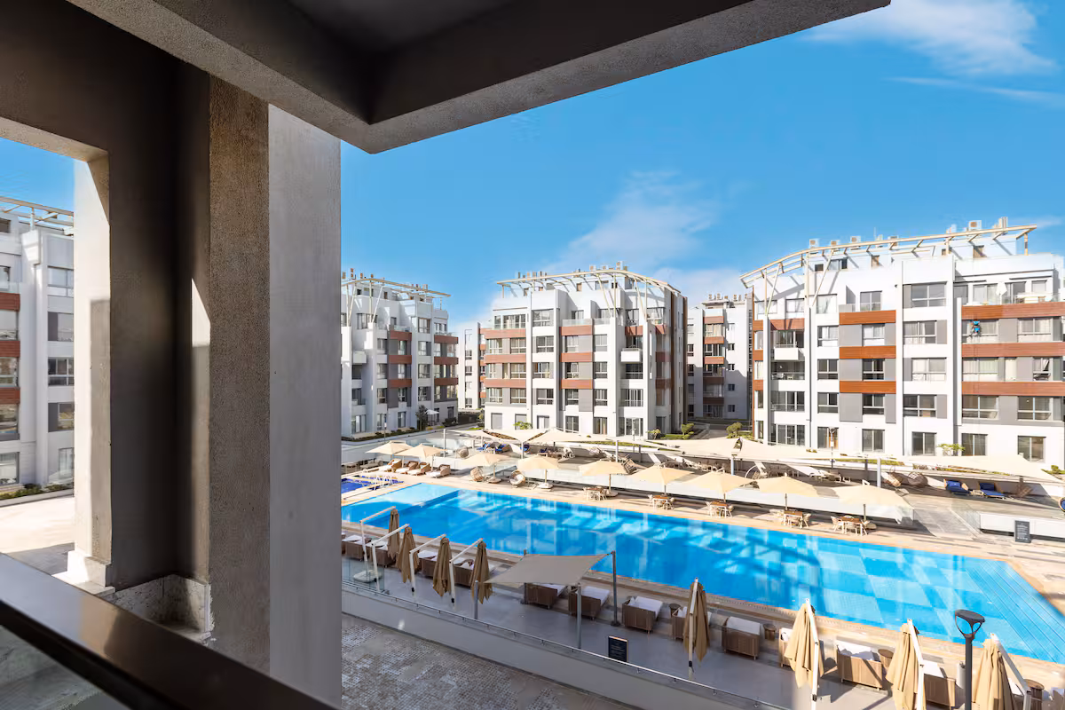 Best View in Town |Suite at JW Marriott Residences — Pool in First New Cairo, Egypt