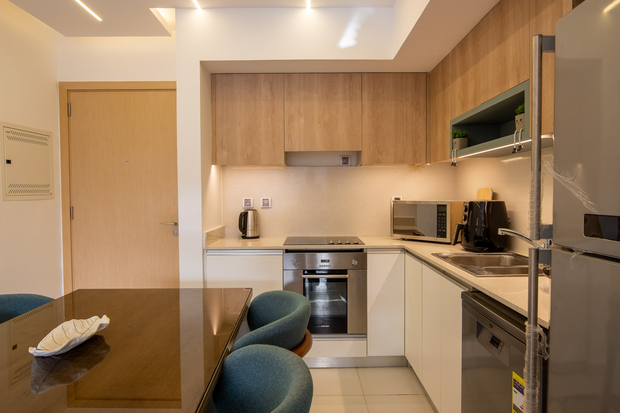 Cozy 2BR Chalet – City View – Marassi — Full Kitchen in Marrasi, Egypt