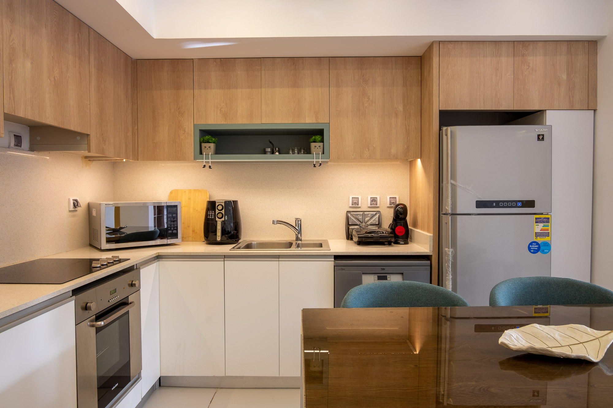 Cozy 2BR Chalet – City View – Marassi — Full Kitchen in Marrasi, Egypt — photo 3