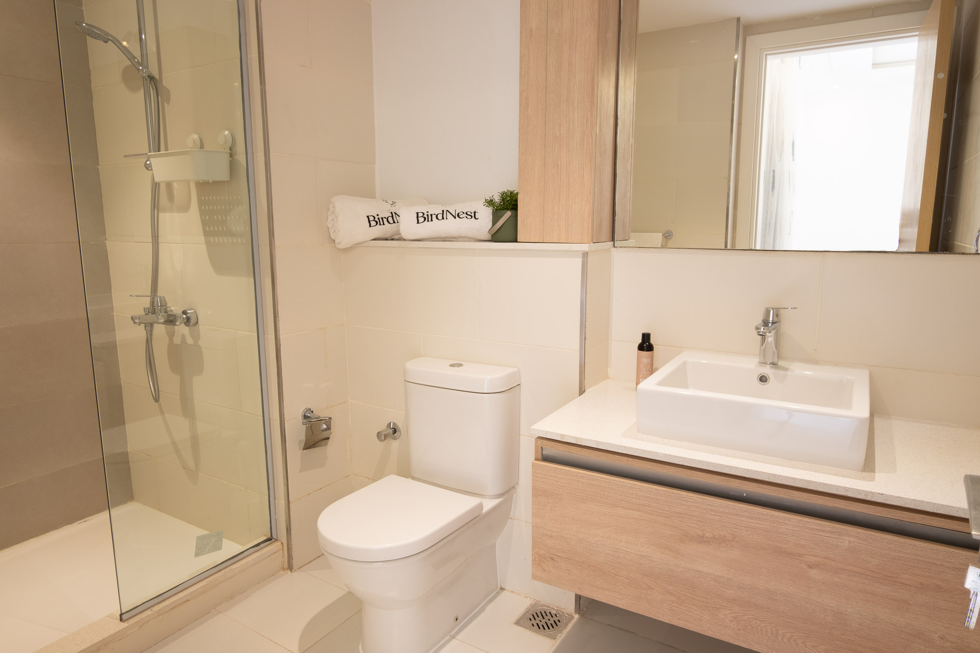 Cozy 2BR Chalet – City View – Marassi — Full bathroom 1 in Marrasi, Egypt