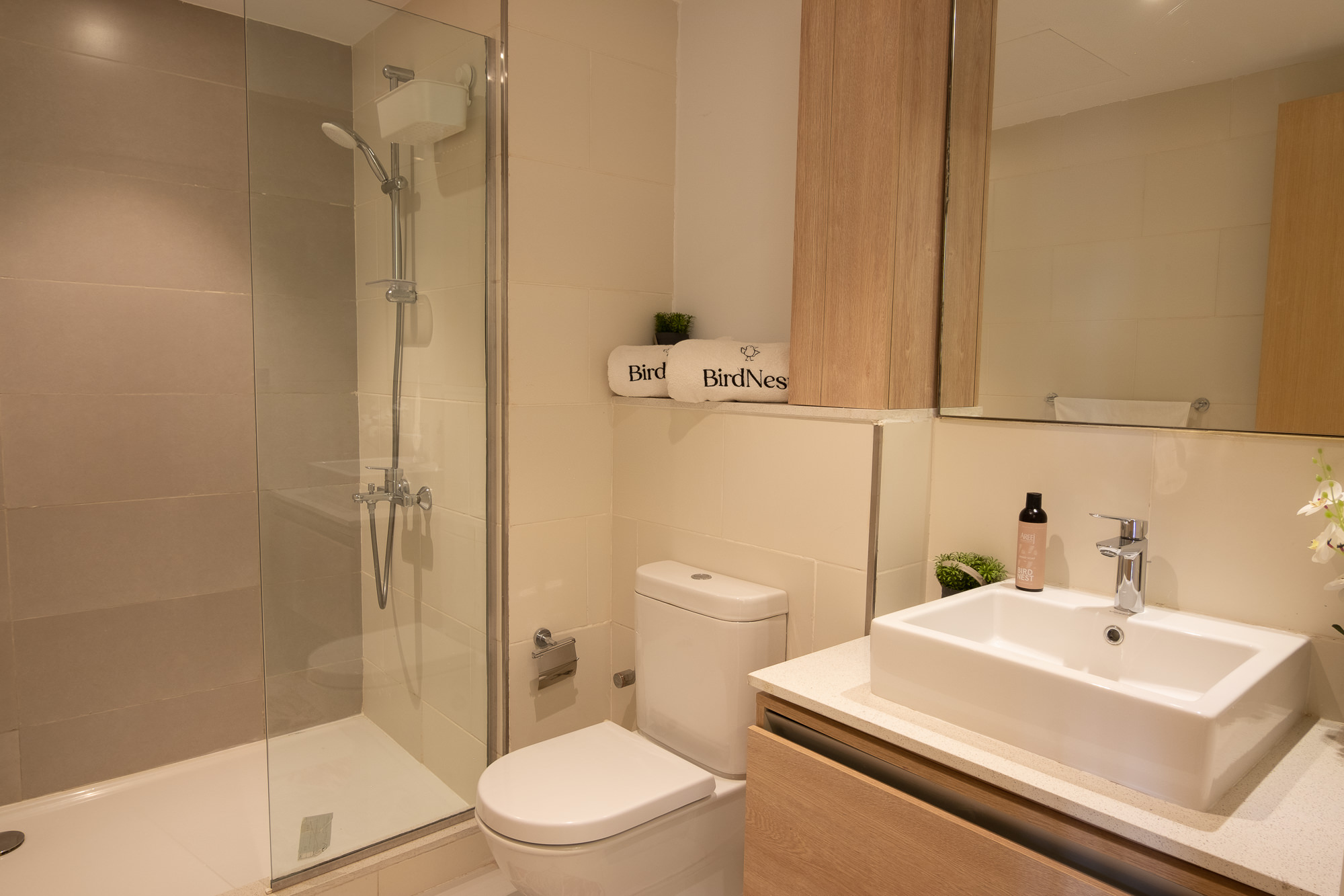 Cozy 2BR Chalet – City View – Marassi — Full bathroom 2 in Marrasi, Egypt