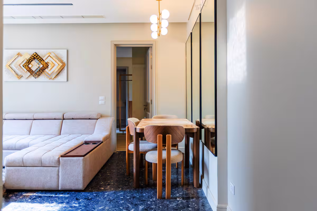 Elegant 1BR Pool View Suite |Aljazi by JW Marriott — Dining Area in First New Cairo, Egypt — photo 2