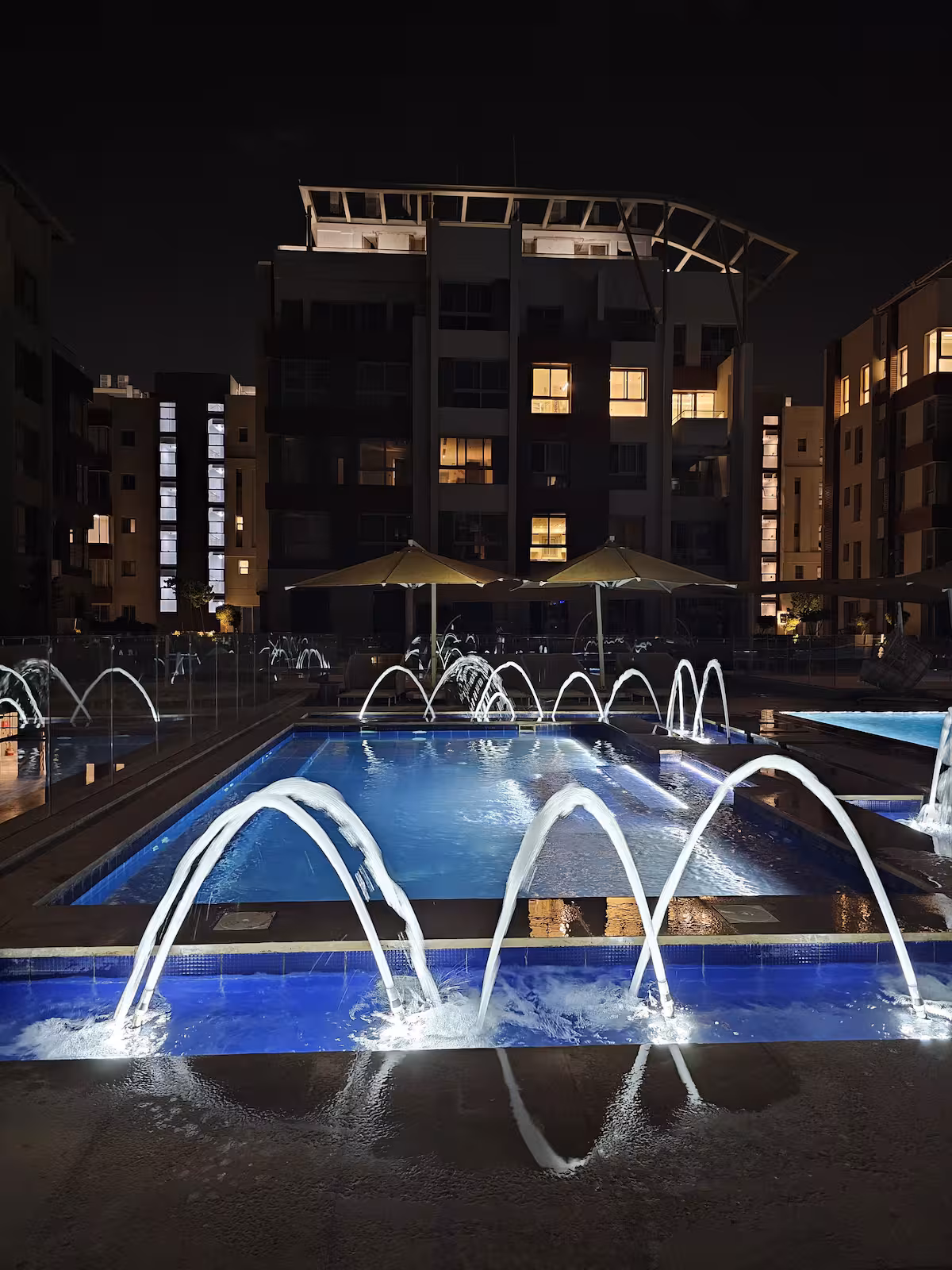 Luxury 1BR Pool View Apt at Al Jazi | JW Marriott — Pool in New Cairo, Egypt — photo 3