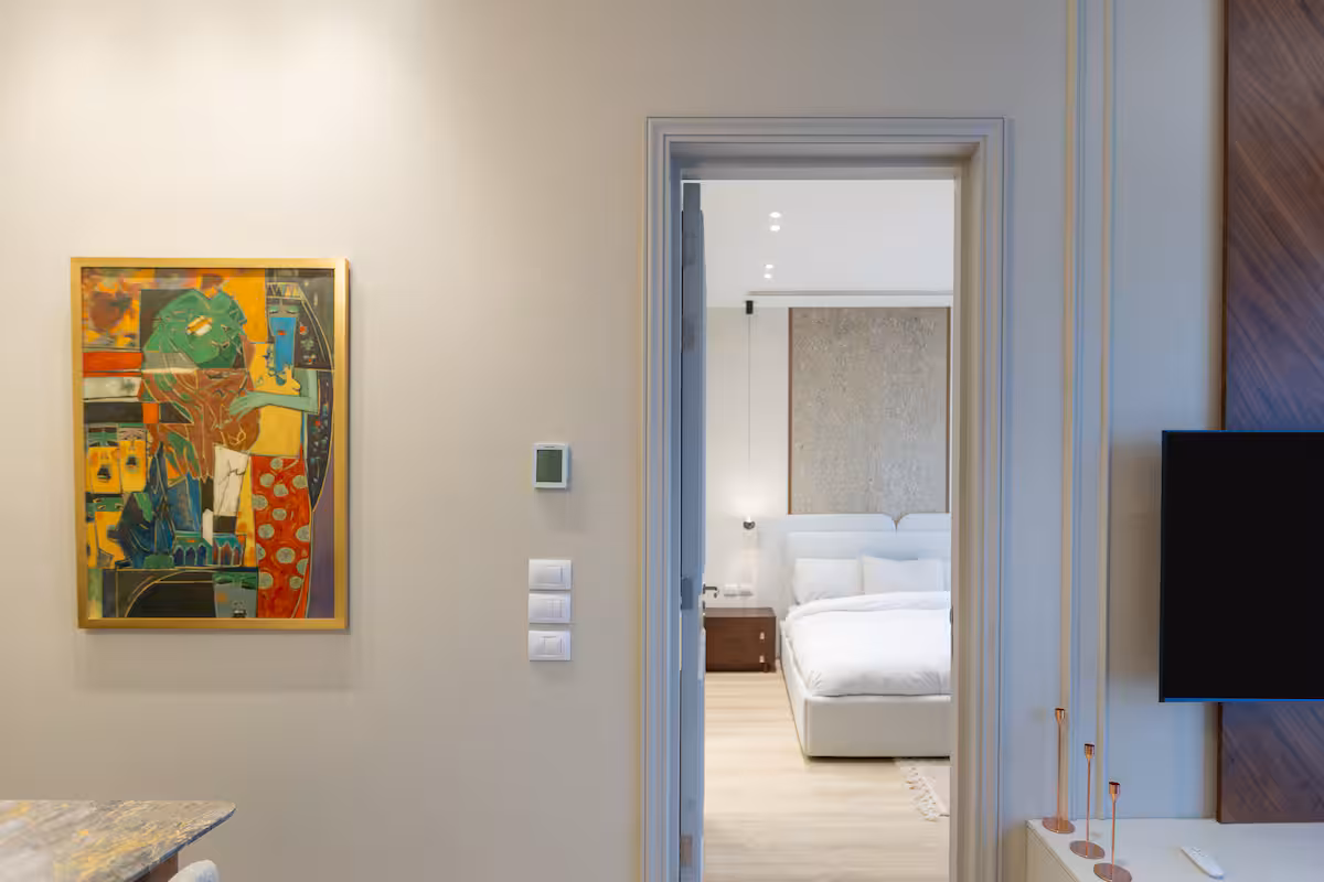 Your Cozy Escape |JW Marriott Residence |New cairo — Bedroom 1 in New Cairo, Egypt — photo 3