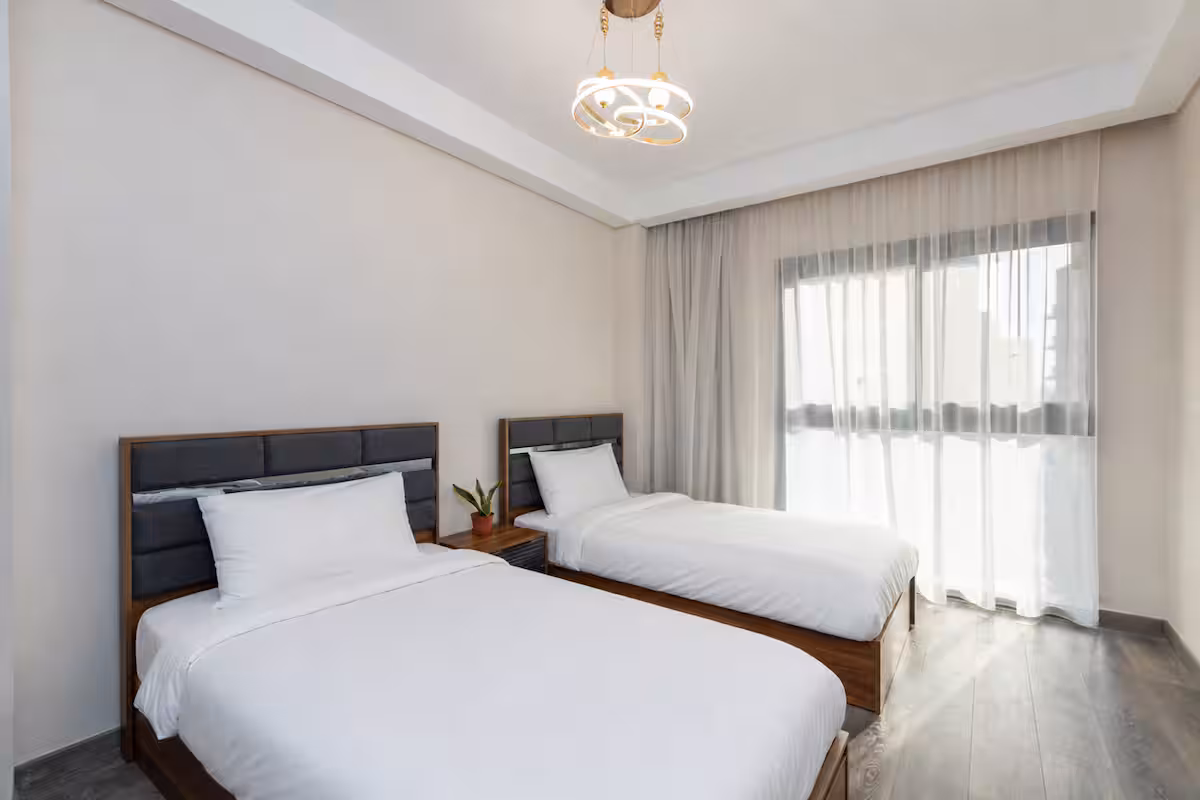 Luxury 3BR Haven Overlooking Green Views -ZED West — Bedroom 3 in Sheikh Zayed City, Egypt — photo 2