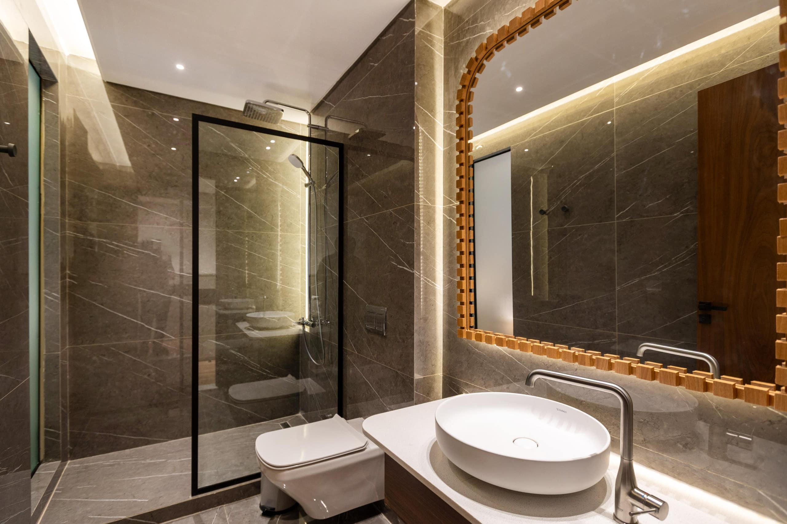 High-End Chic 2BR Haven | Silver Palm | New cai — Full bathroom 2 in New Cairo , Cairo, Egypt