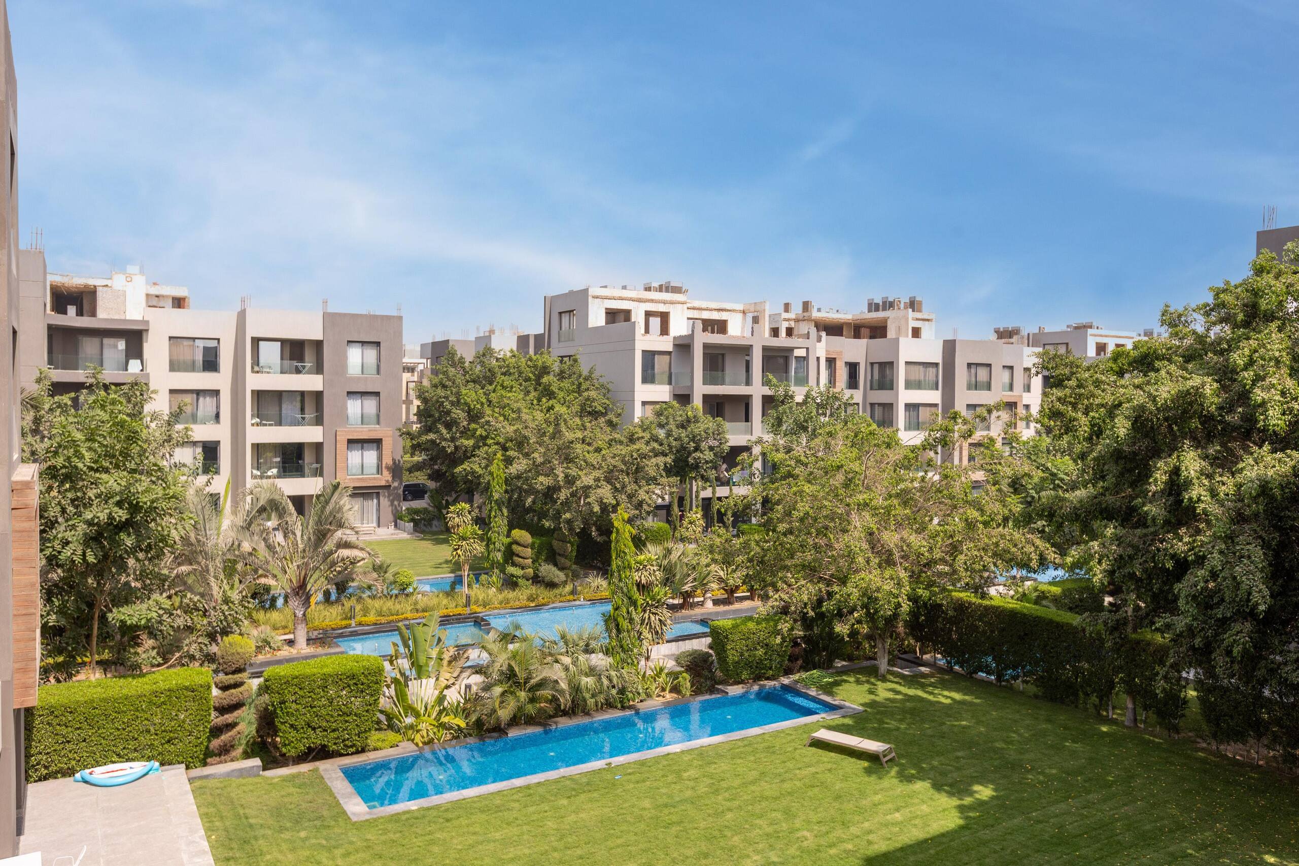 High-End Chic 2BR Haven | Silver Palm | New cai — Balcony in New Cairo , Cairo, Egypt — photo 3