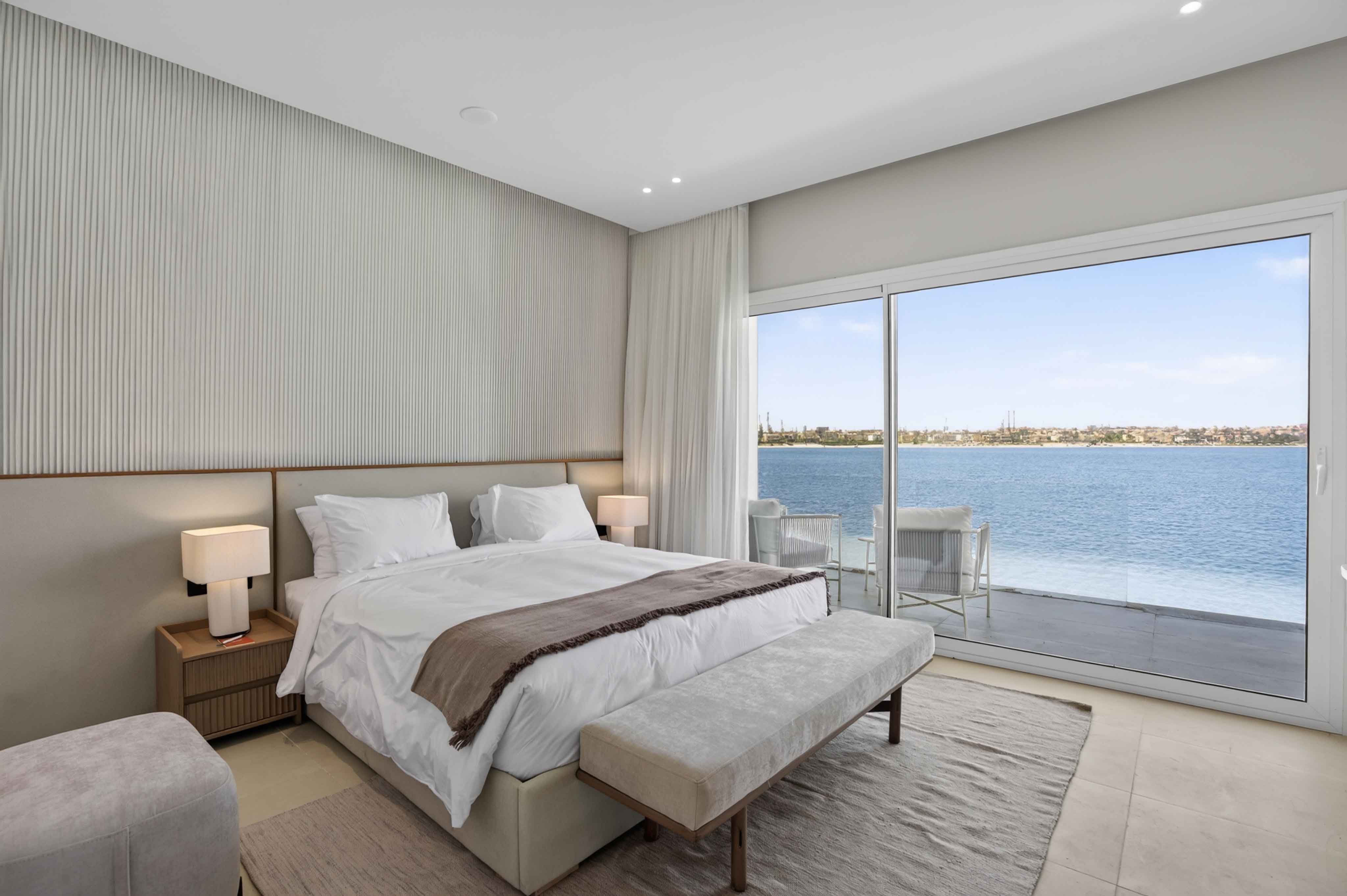1BR Room-sea view-Marsa Boutique Hotel — Bedroom 1 in North Coast in Marina Alamein, Egypt