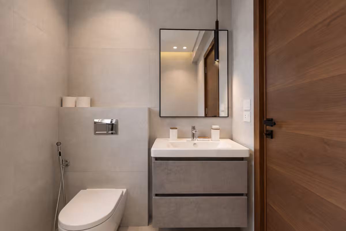 Modern Elegance in Almaza | Premium 2-BR Apartment — Full bathroom 2 in Heliopolis, Egypt — photo 3