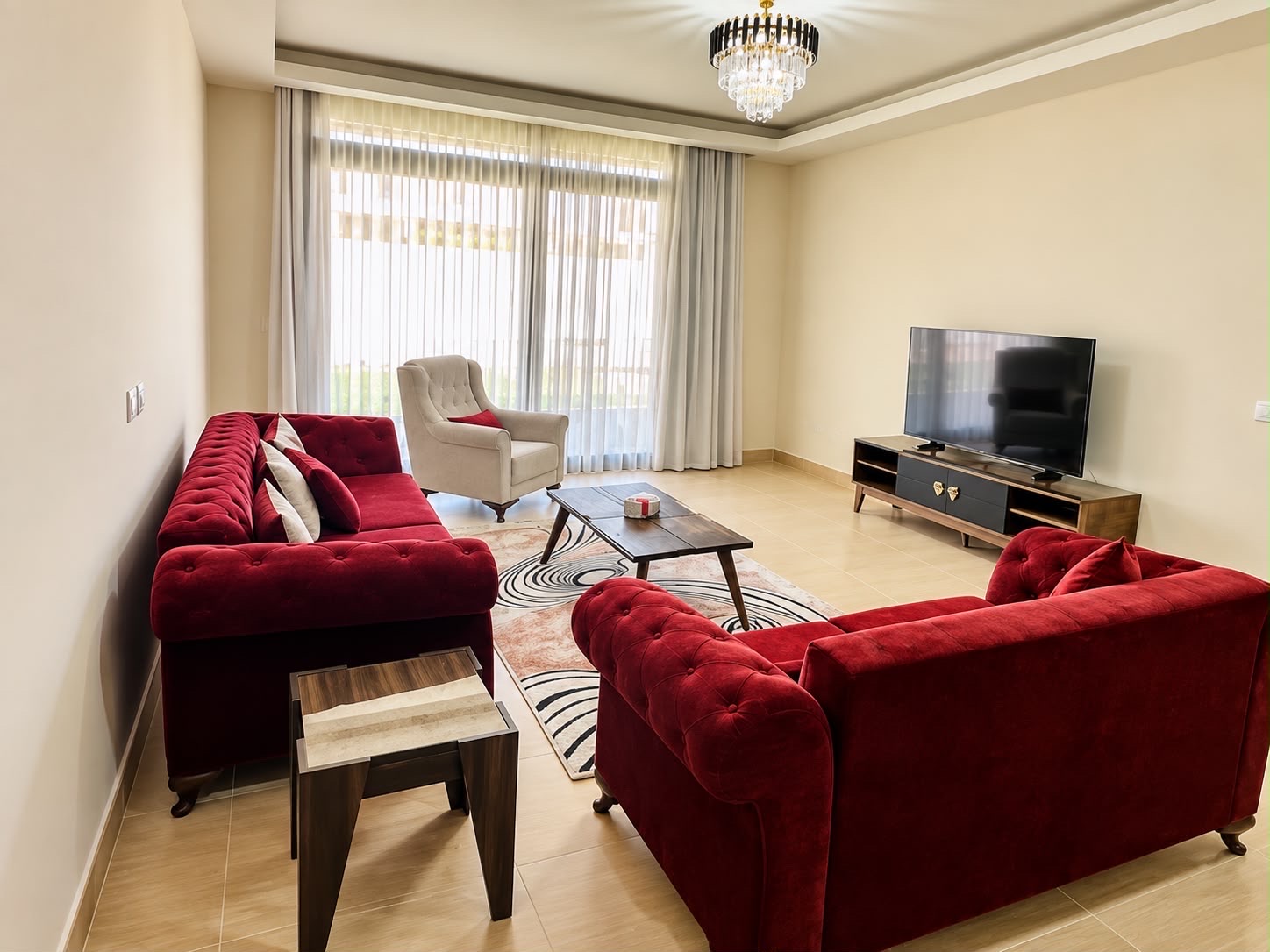 Luxury Chalet - Azha Village - Sokhna - Egypt — Living Room in Azha Ain Sokhna, Egypt — photo 2