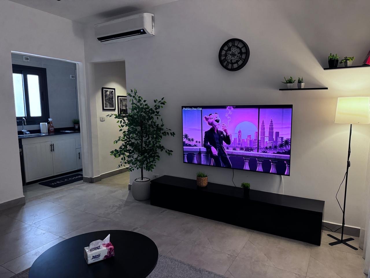 the LOFT - Lake Studio — Living Room in Madinaty City, Egypt