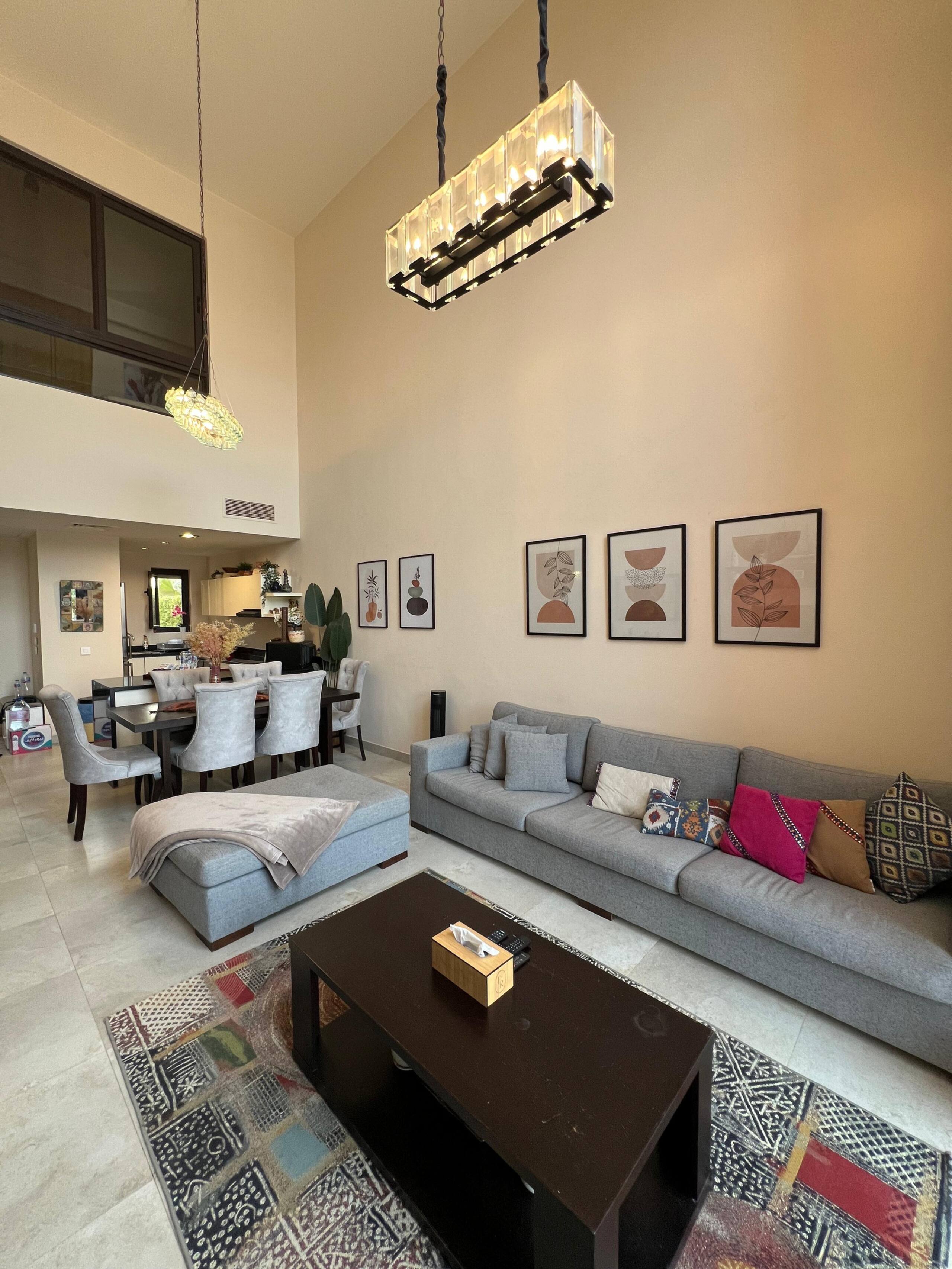Lagon & Sea View Htd Prvt Pool & Jacuzzi Gouna — Living Room in Hurghada, Red Sea, Egypt