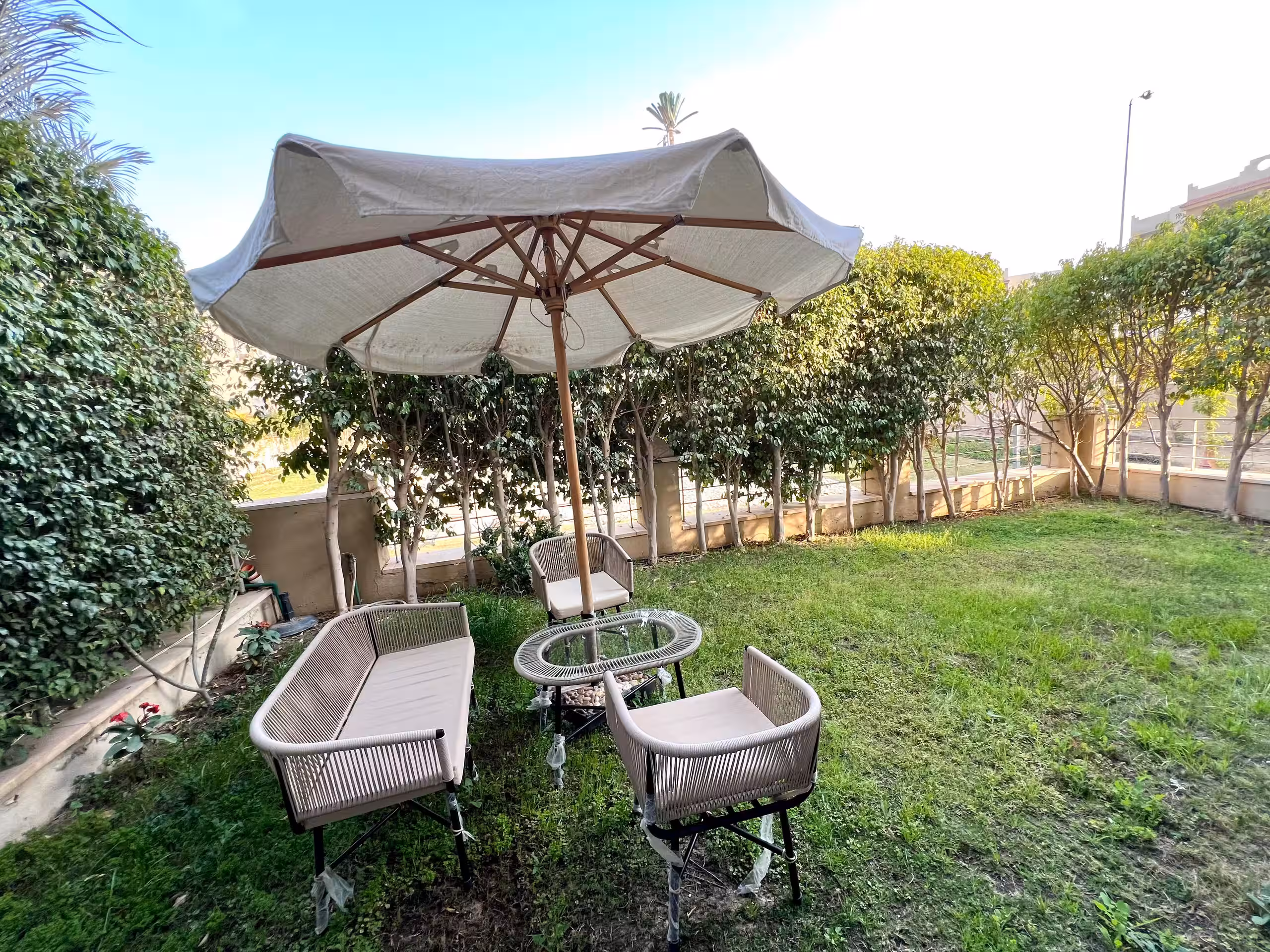 New Cairo Quite 1-bed w/ Garden - Palm Hills *PR* — Exterior in New Cairo, Egypt