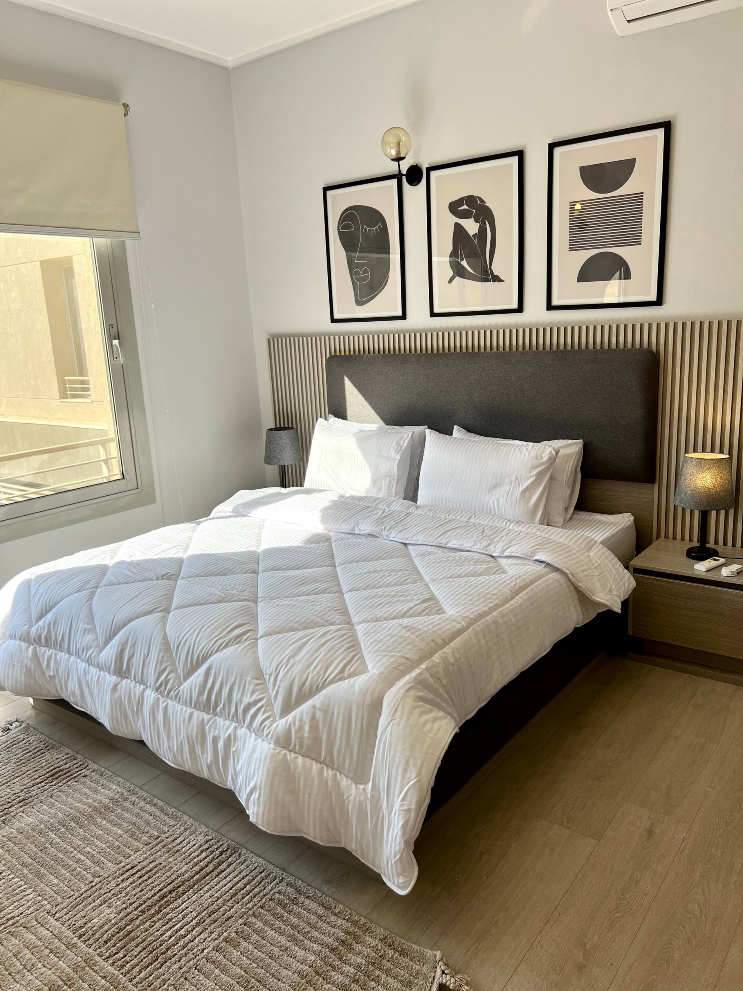 Newly Furnished 1-Bed next to AUC Palm Hills VG — Bedroom 1 in First New Cairo, Egypt — photo 3