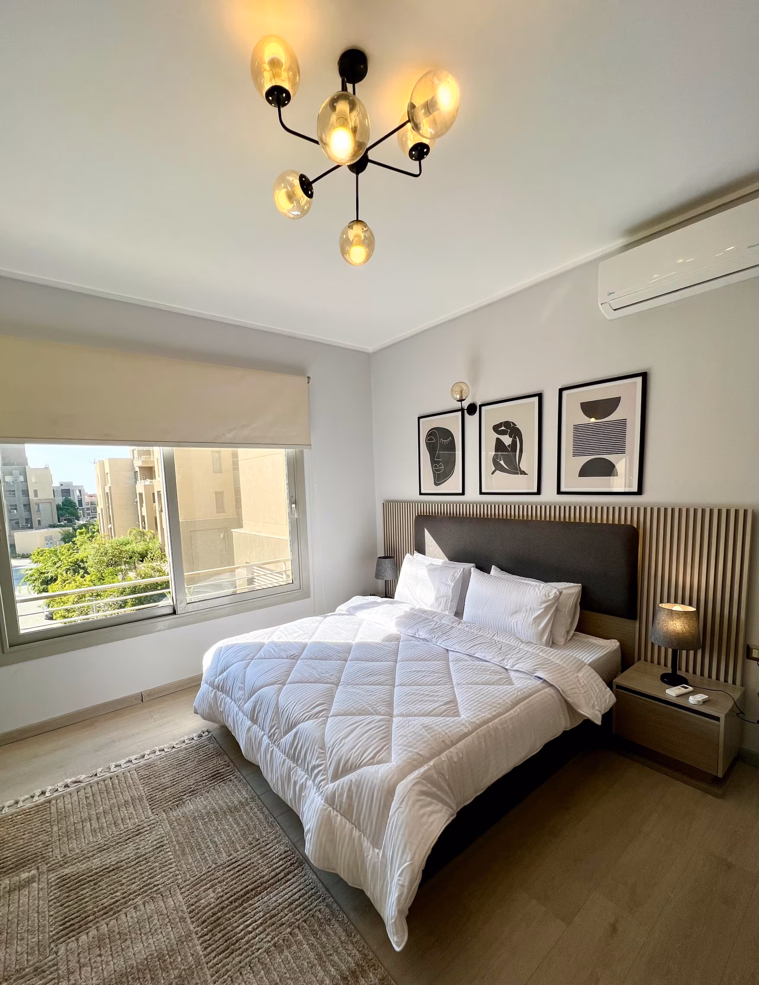 Newly Furnished 1-Bed next to AUC Palm Hills VG — Bedroom 1 in First New Cairo, Egypt