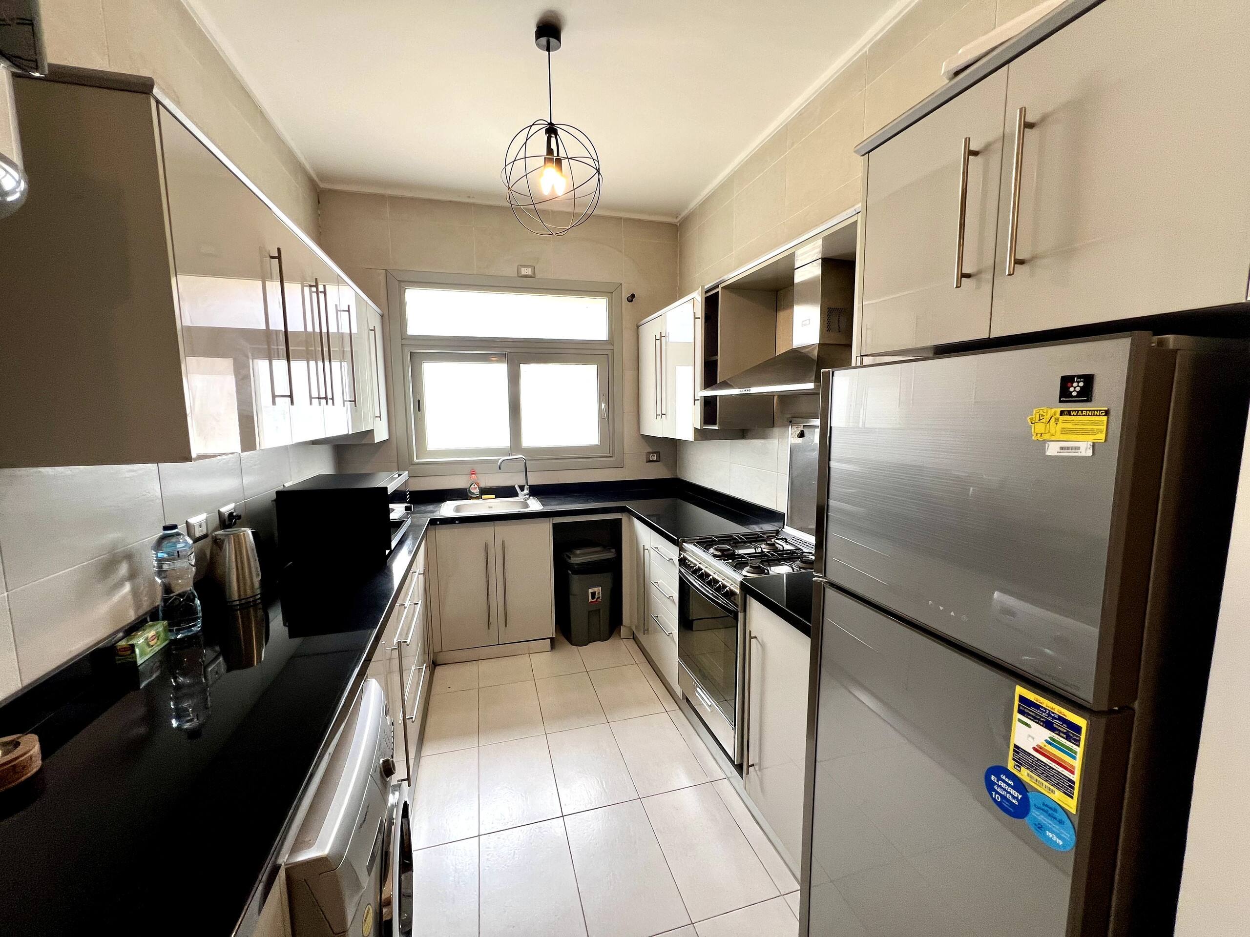 Cozy New Cairo serviced 1-bed — Full Kitchen in First New Cairo, Egypt